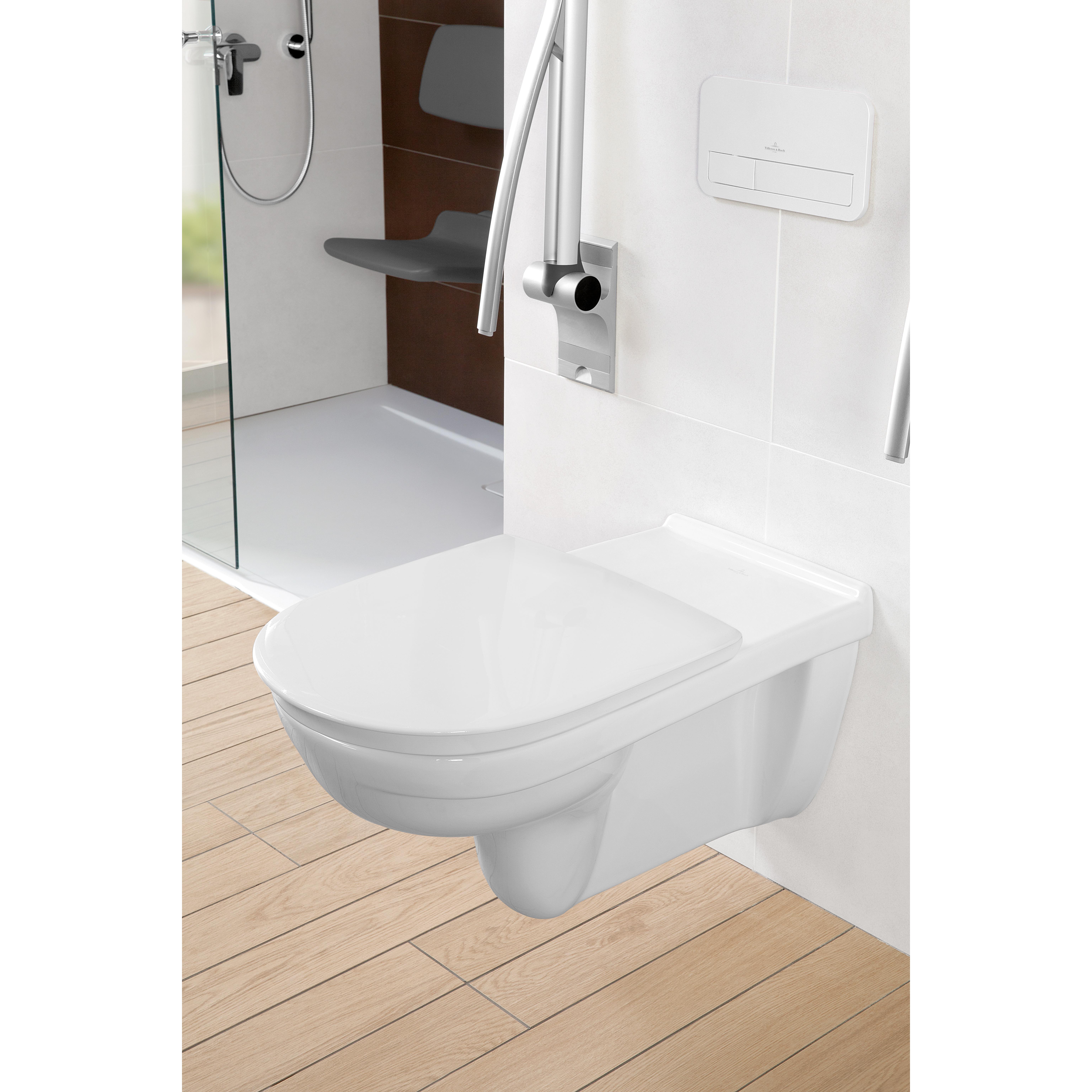Vägghängd Toalettstol Villeroy & Boch O.novo Vita Förlängd