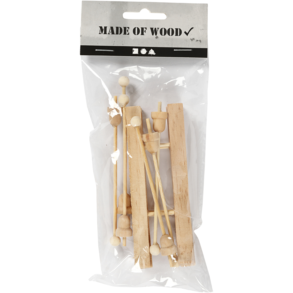 Ski Creativ Company med Staver 3-Pk