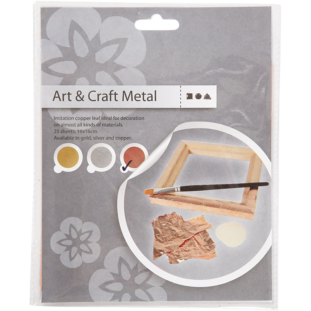 Bladmetall Creativ Company 16x16 cm 25 Ark