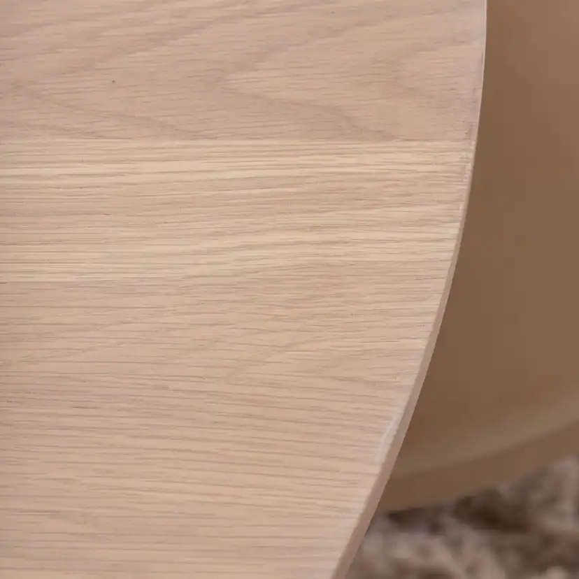 Spisegruppe Venture Home Bianca Rund med 4 Valentina Stitches Stoler Fløyel
