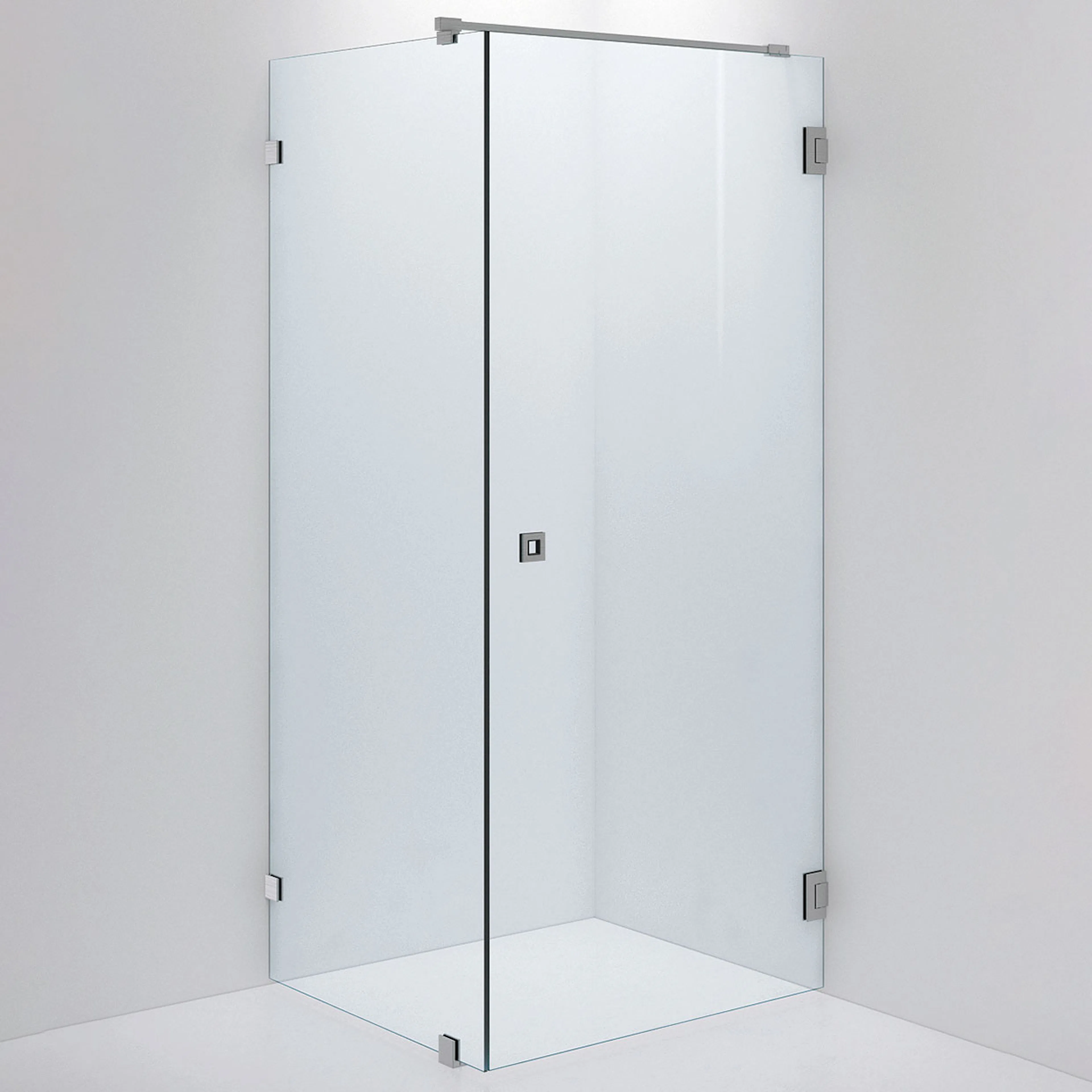 Duschvägg ARC 13 Original,Clear, Brushed Stainless,Dörr 800( 800x900 mm, Borstad Rostfri