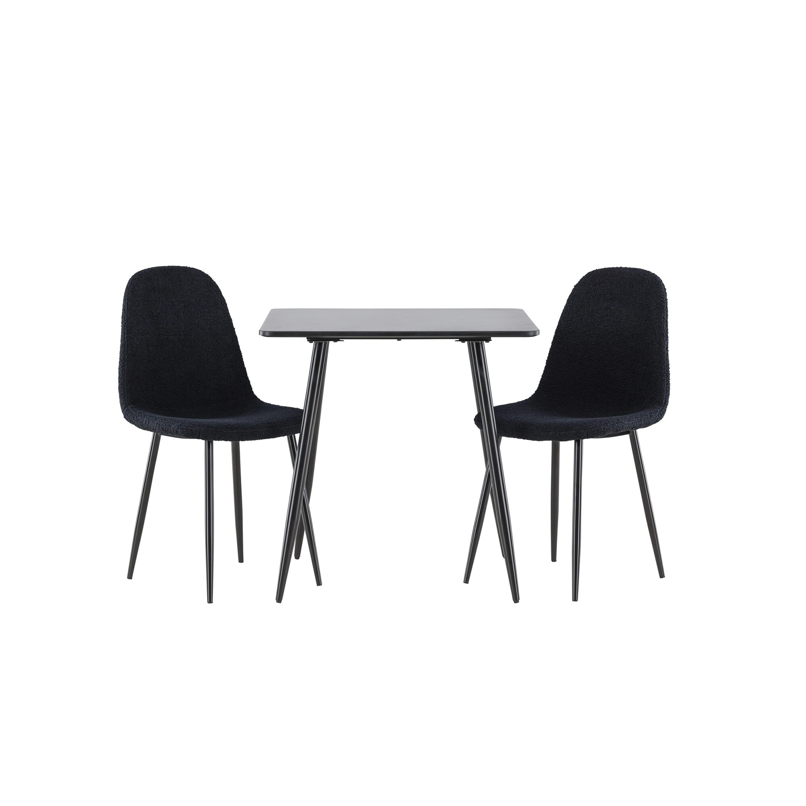 Spisegruppe Venture Home Polar 75 med 2 stk Polar Stoler Teddy
