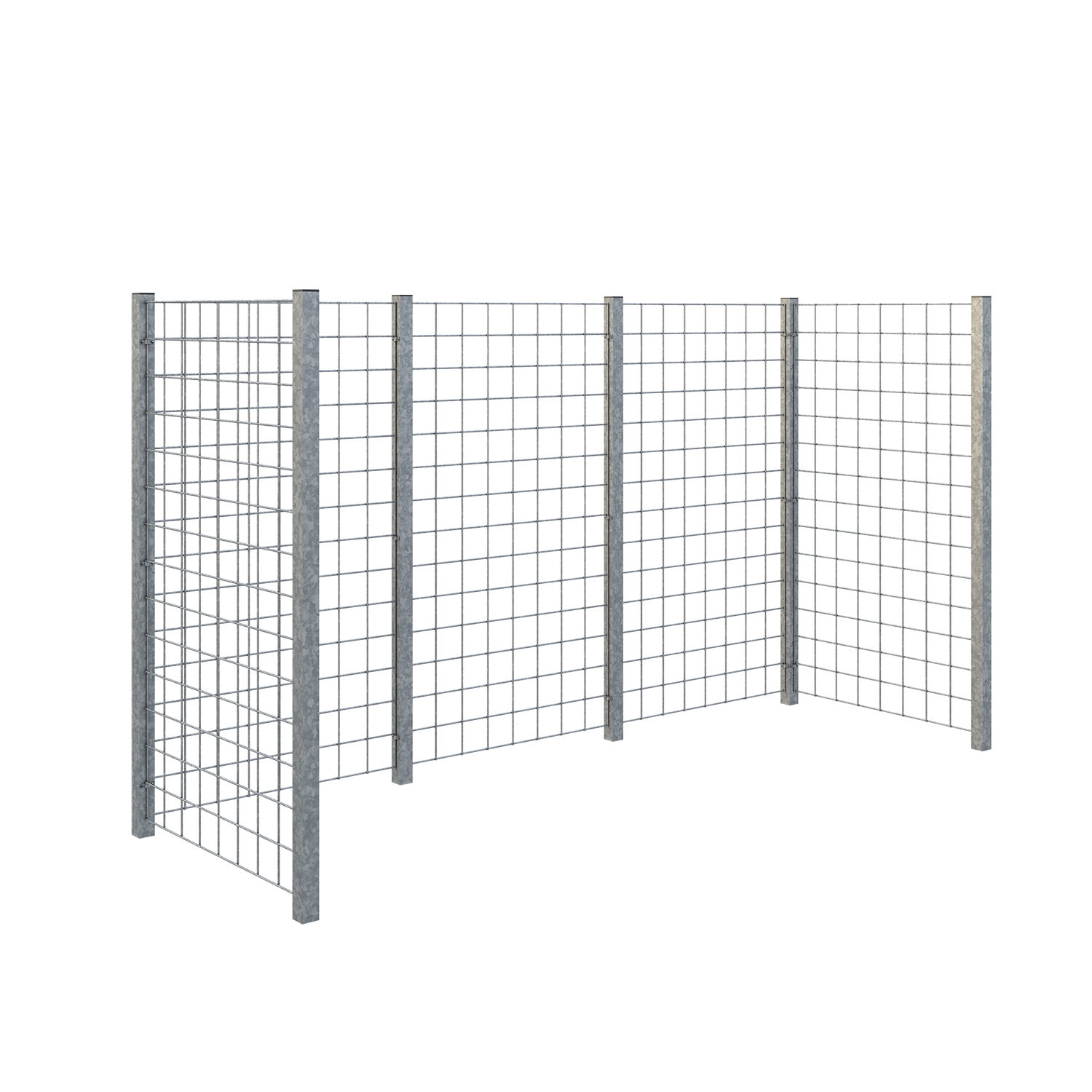 Renovasjonsskjul PLUS Espalier 258×89×147 cm