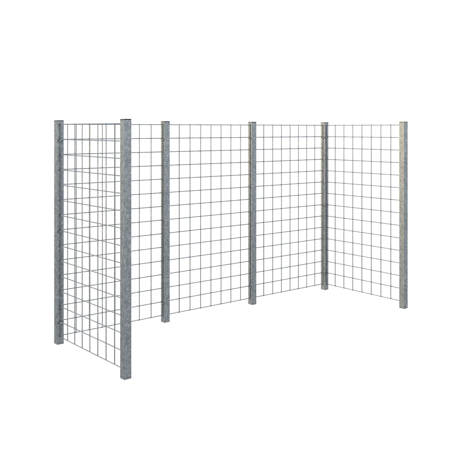 Renovasjonsskjul PLUS Espalier 258×89×147 cm