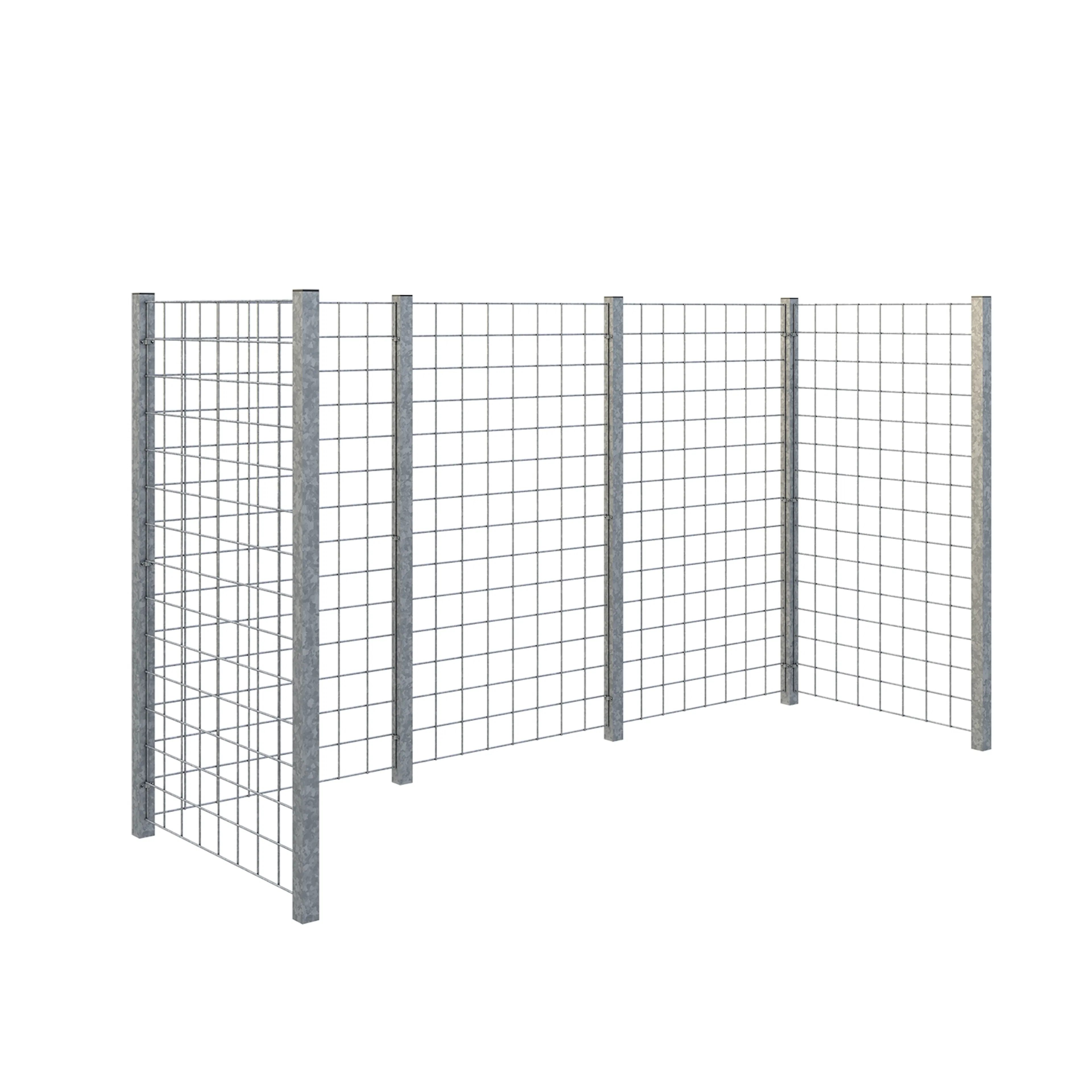 Renovasjonsskjul PLUS Espalier 258×89×147 cm
