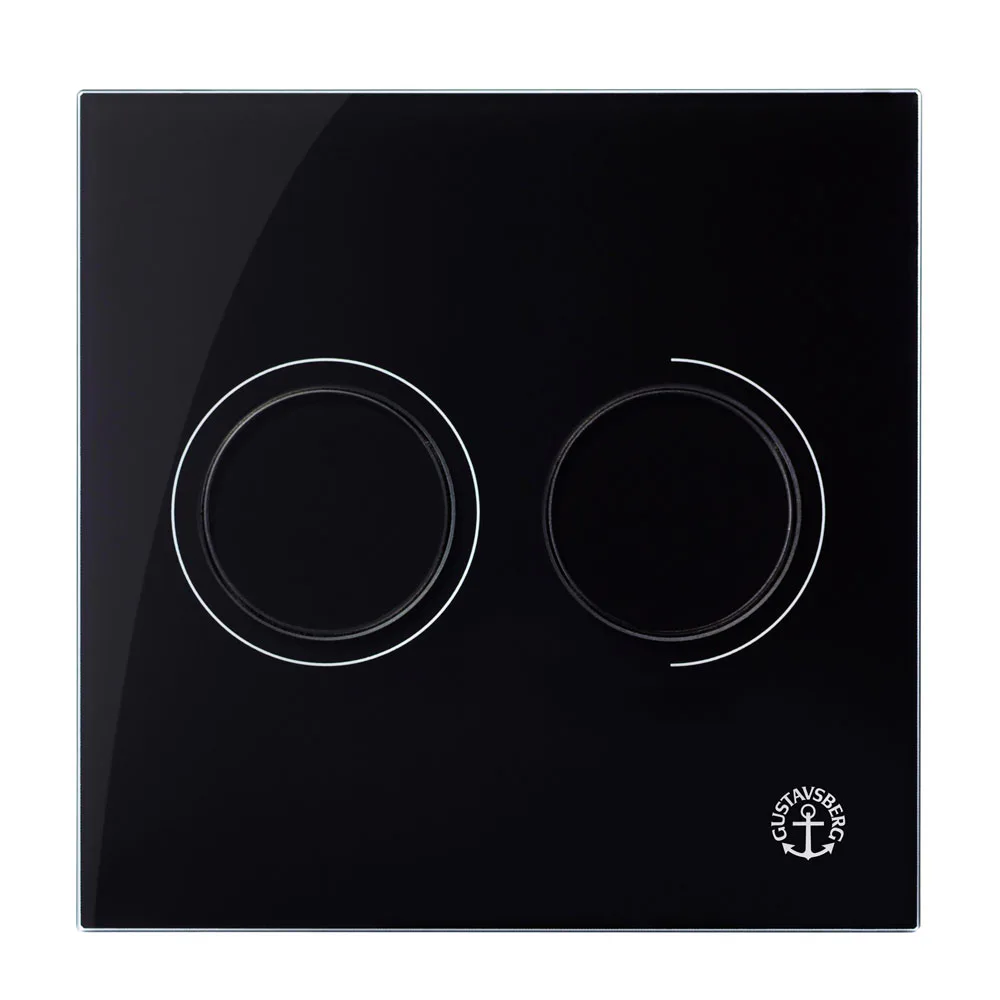 Spyleknapp Gustavsberg til Triomont XS Duo Glas Pneumatisk