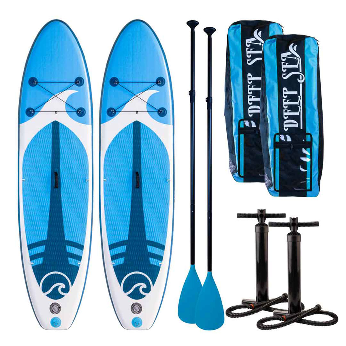 SUP-Brett Deep Sea Kajakk Pro 2-pack
