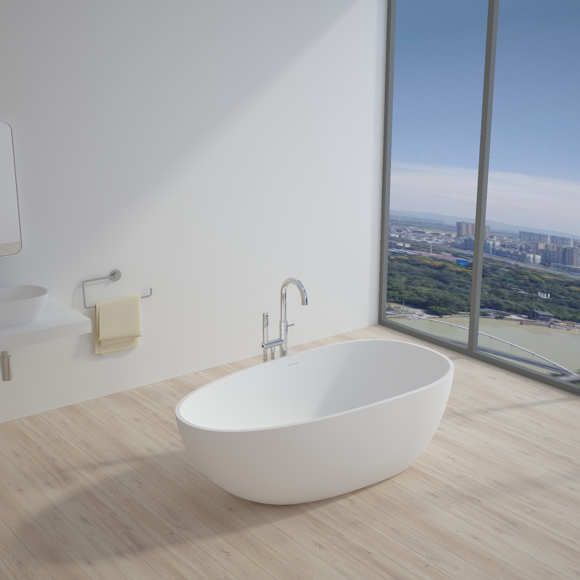 Badekar LH Smooth