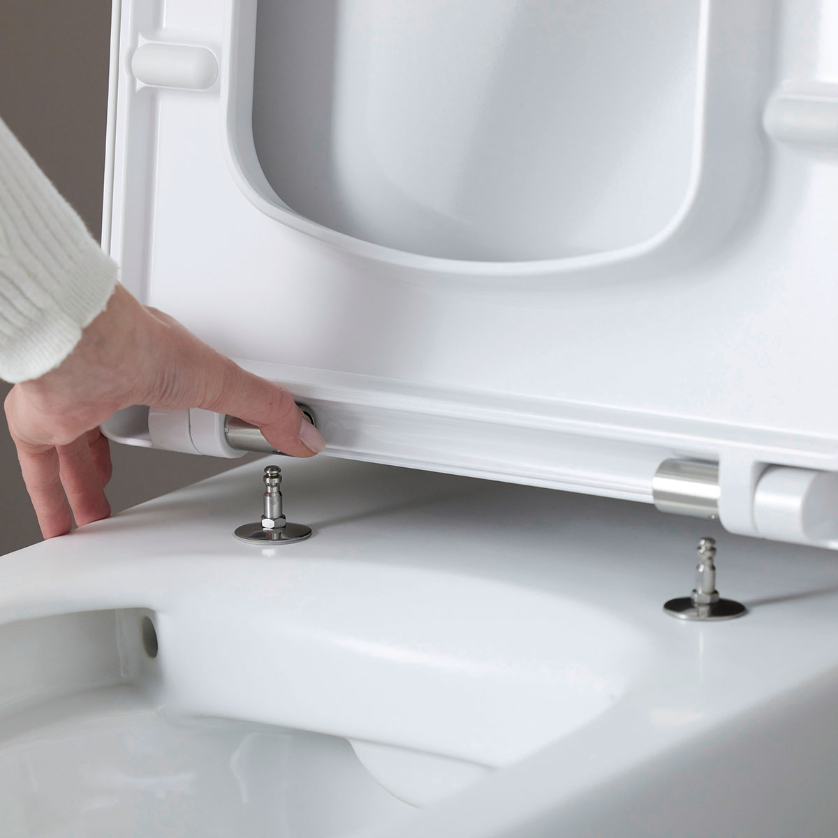 Vegghengt Toalett Duravit Me by Starck 252909 uten Toalettsete
