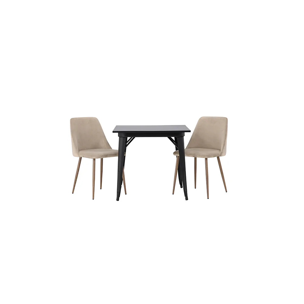 Spisegruppe Venture Home Tempe med 2 stk Night Stoler