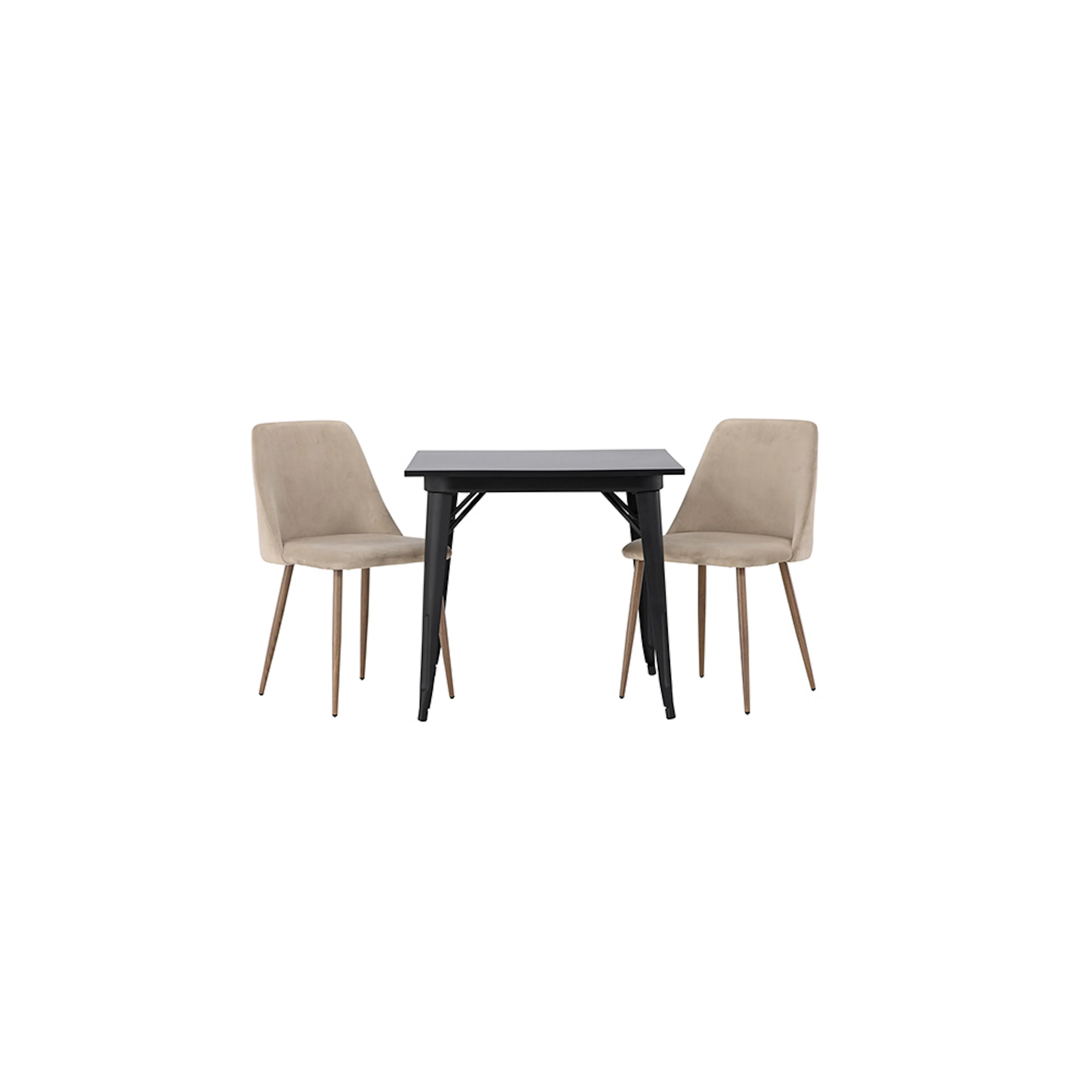 Spisegruppe Venture Home Tempe med 2 stk Night Stoler