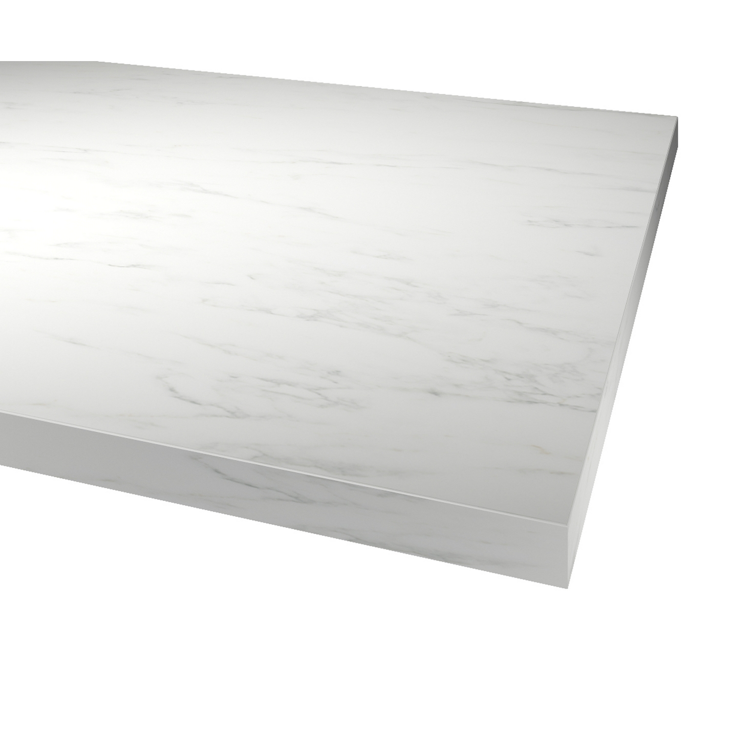 Kantlist Fibo til Benkeplate Marble White 627