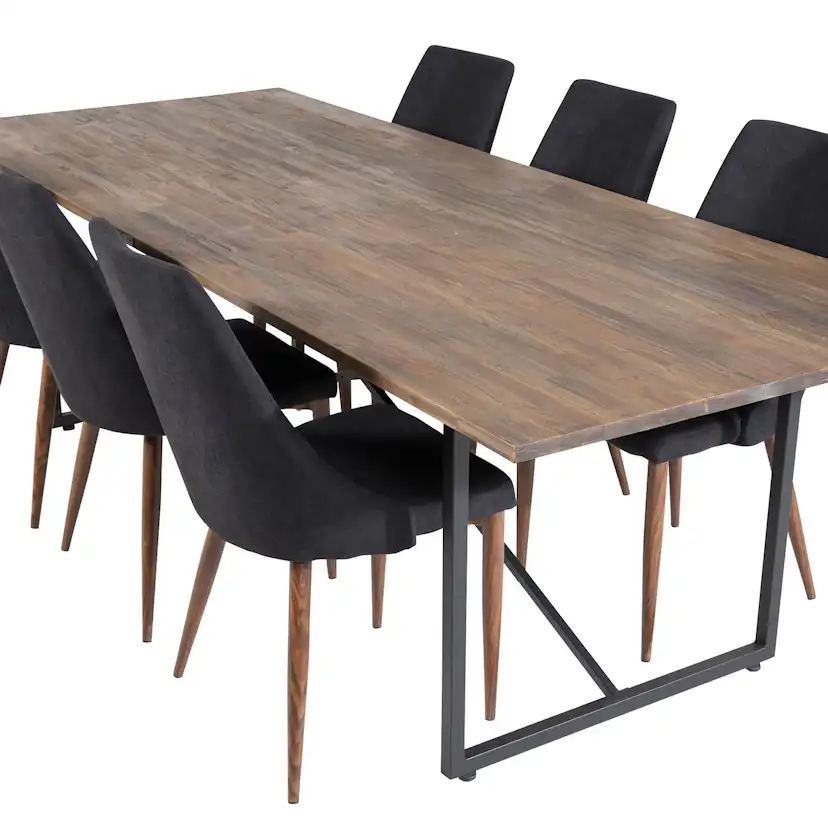 Spisegruppe Venture Home Peo med 6 Laura Stoler
