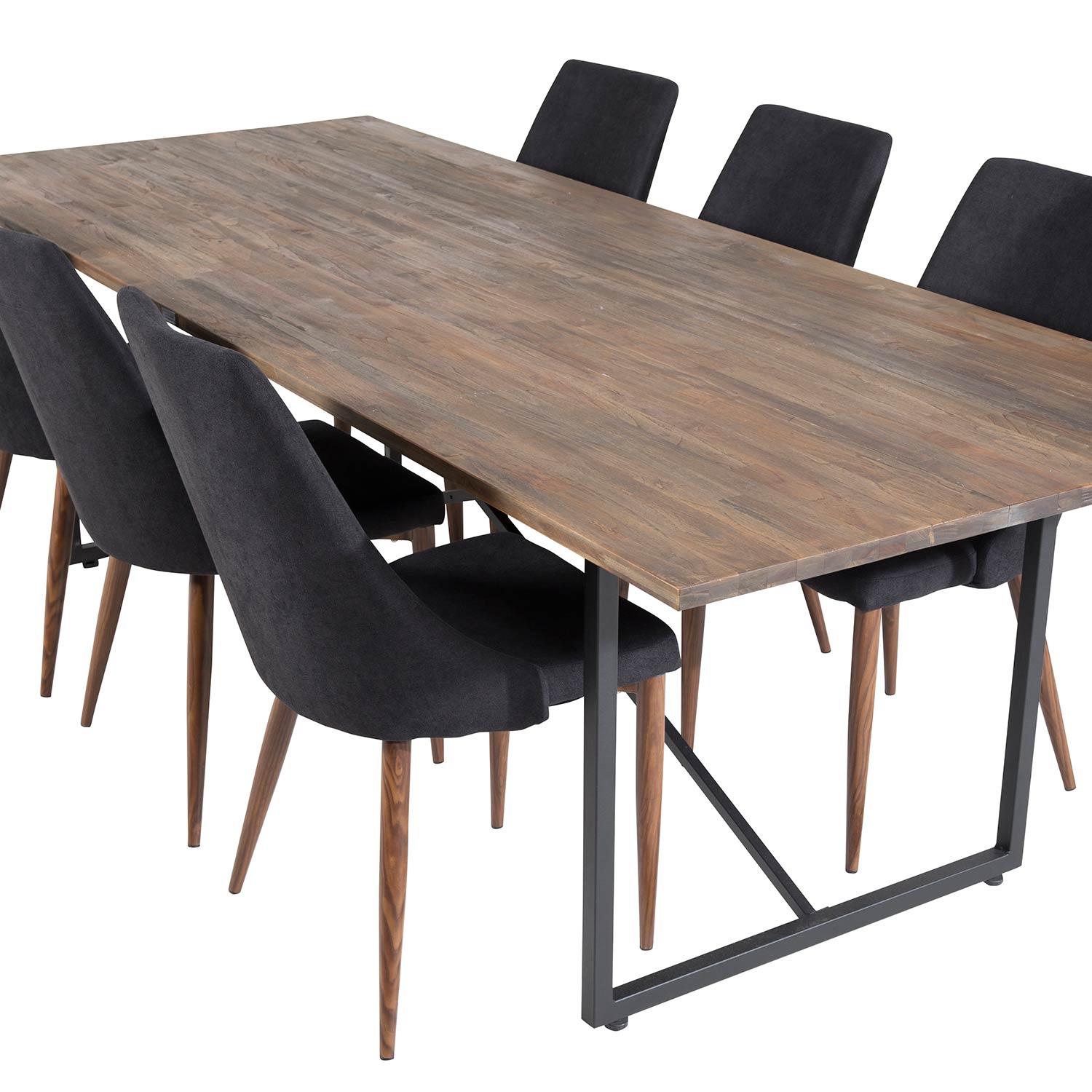 Spisegruppe Venture Home Peo med 6 Laura Stoler