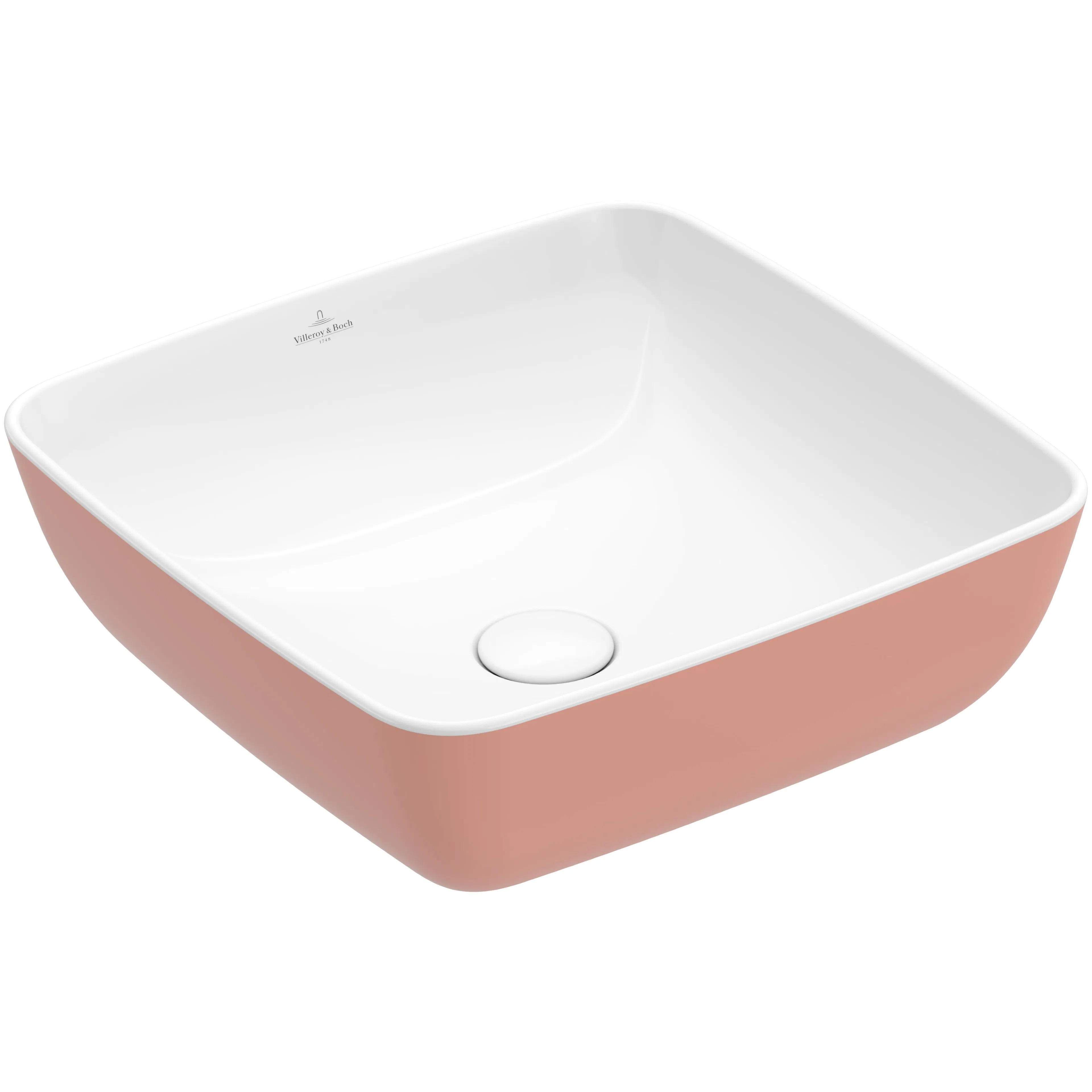 Tvättställ villeroy & Boch Artis 417841BCT0 Powder, för Väggmonterad blandare
