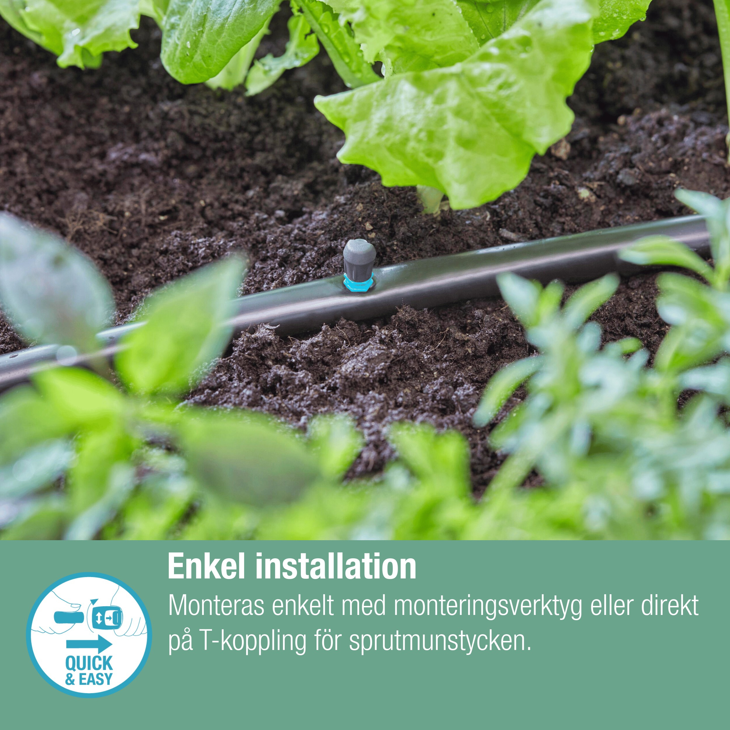 Sprederdyse Gardena Micro 90°