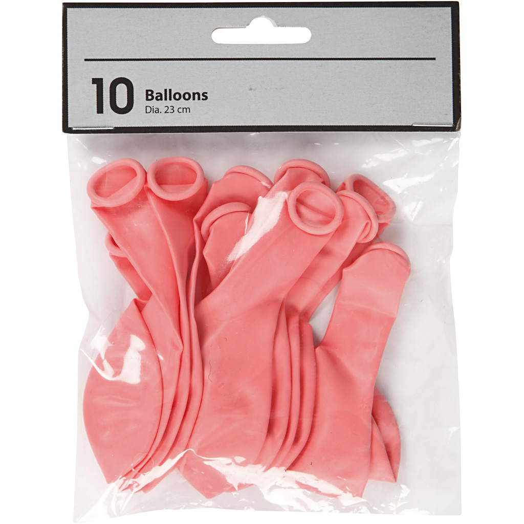 Ballonger Creativ Company Runde 23 cm 10 stk/1 Pk