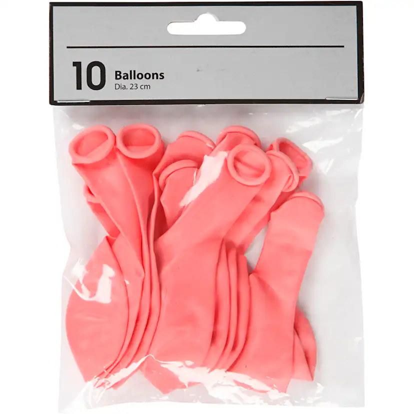 Ballonger Creativ Company Runde 23 cm 10 stk/1 Pk