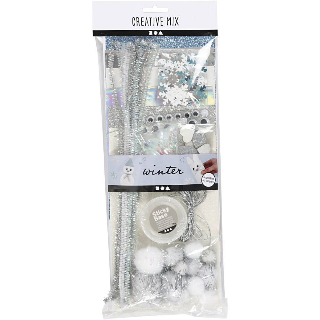 Materiellsett Creativ Company Kreativ Mix Vinter 1 Pk