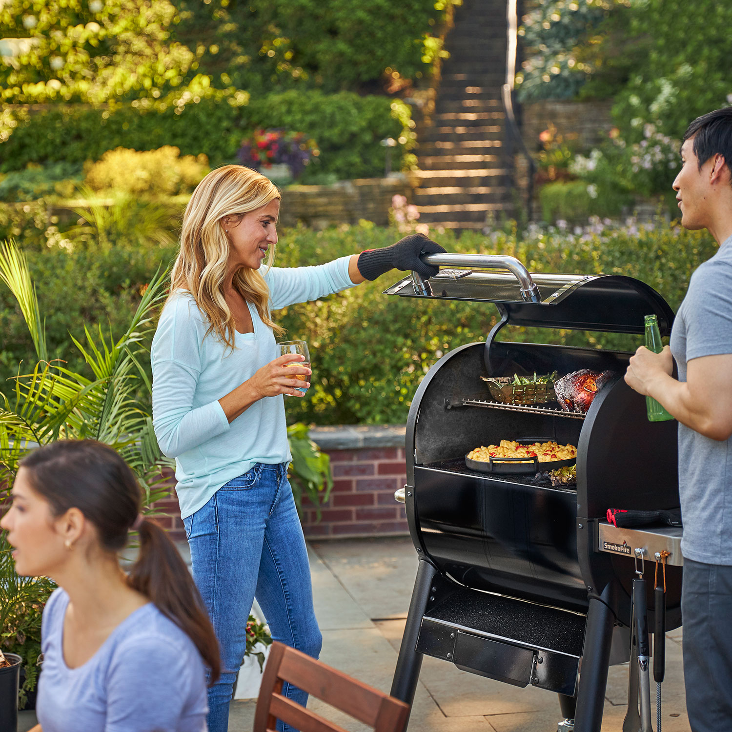 Trepelletsgrill Weber SmokeFire EX4 GBS