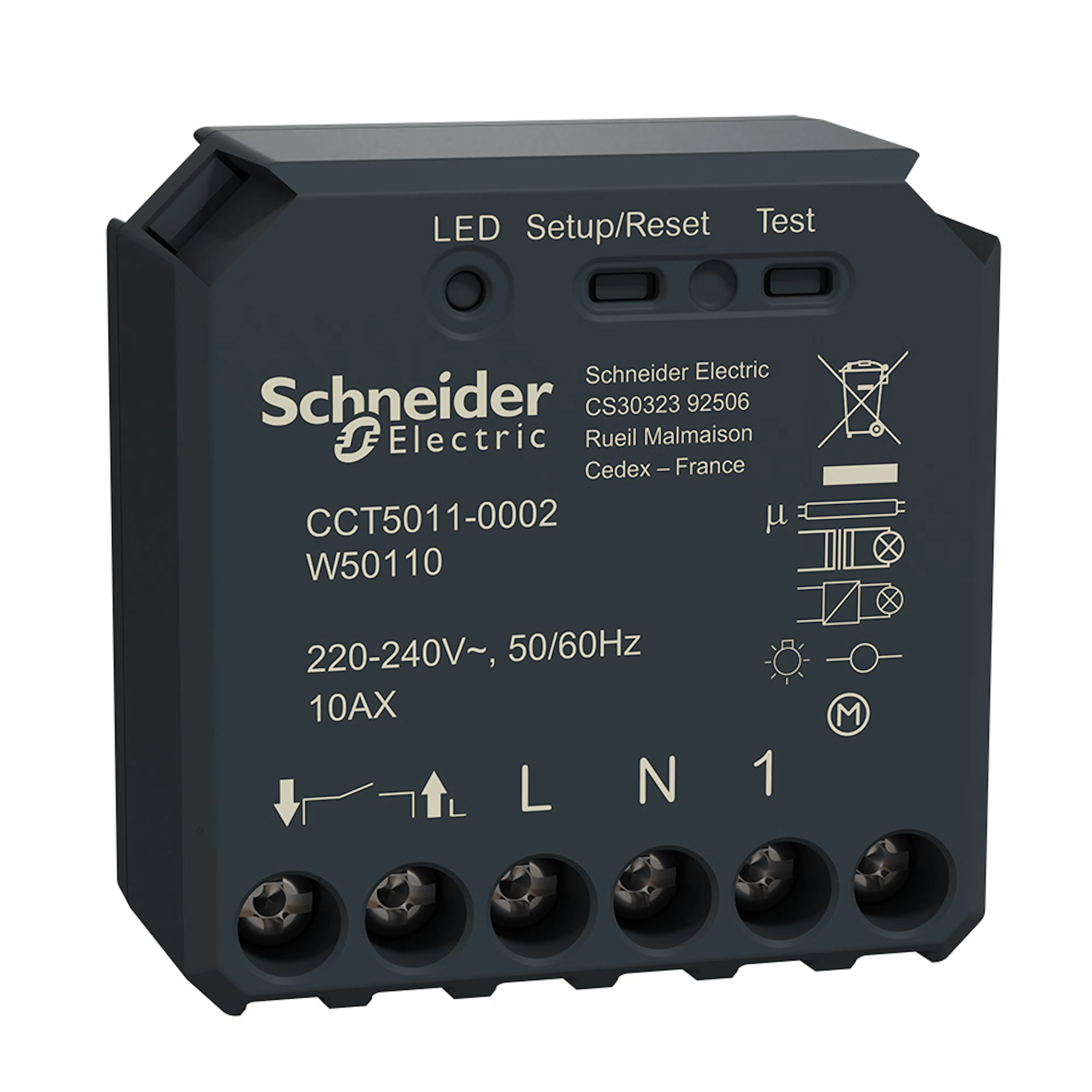 Strømbryter Schneider Electric Wiser Zigbee
