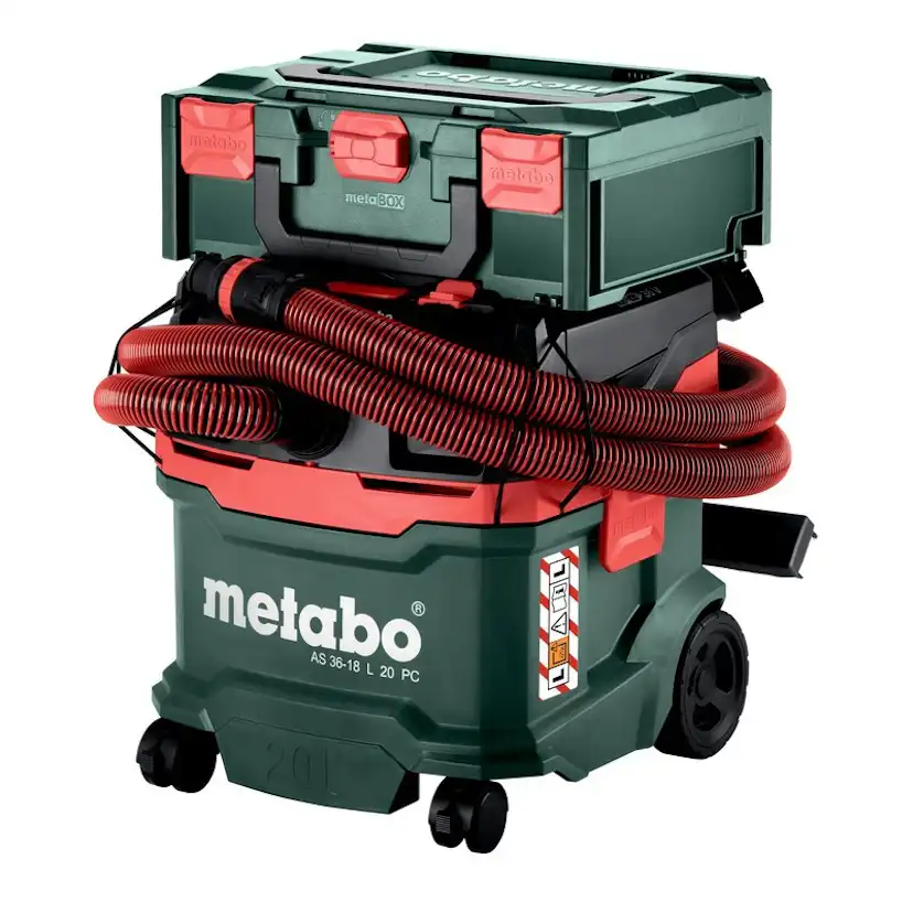 Støvsuger Metabo AS 36-18 L 20 PC uten Batteri og Lader