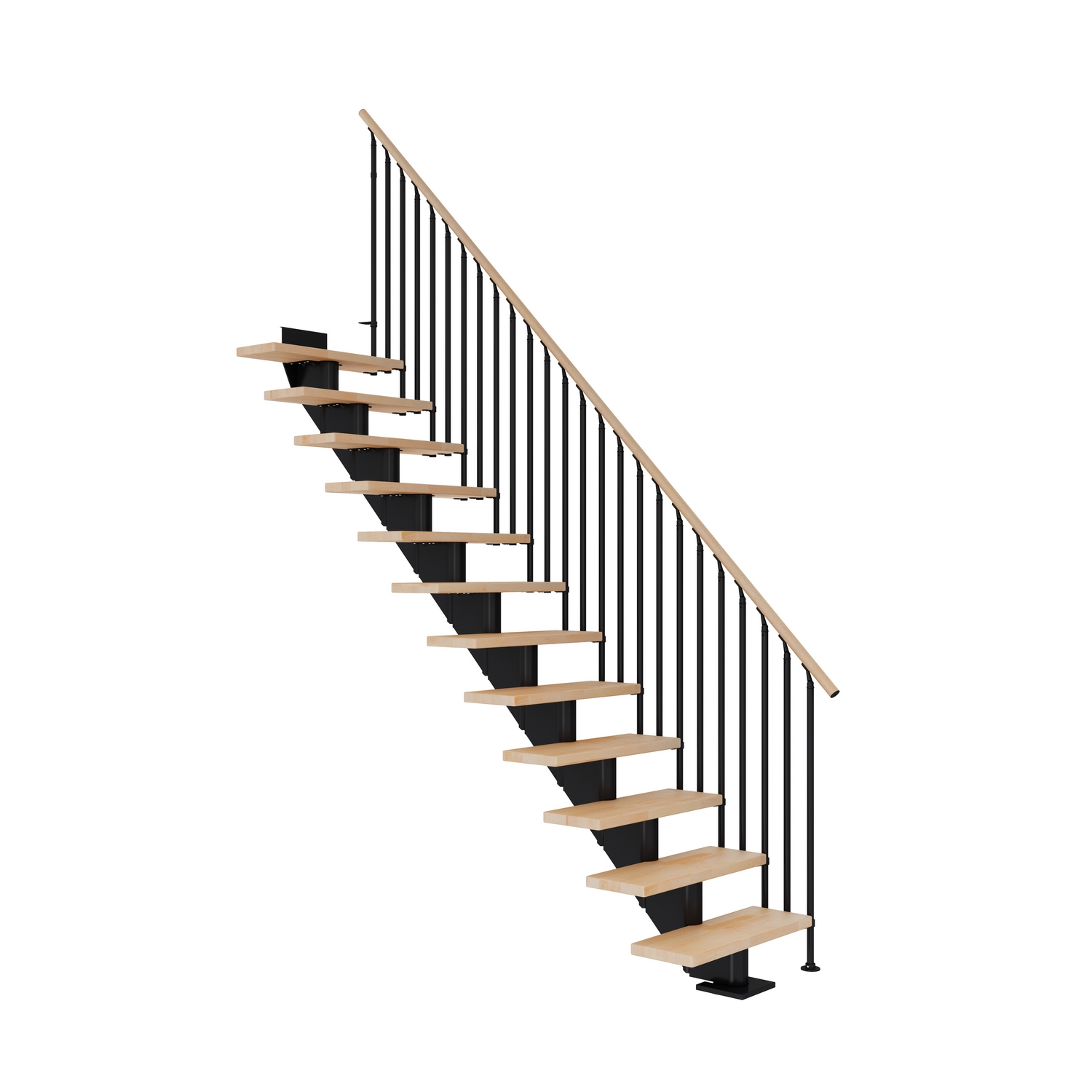 Plassbesparende Trapp Dolle Hamburg Bøk Oljet Rett Classic III