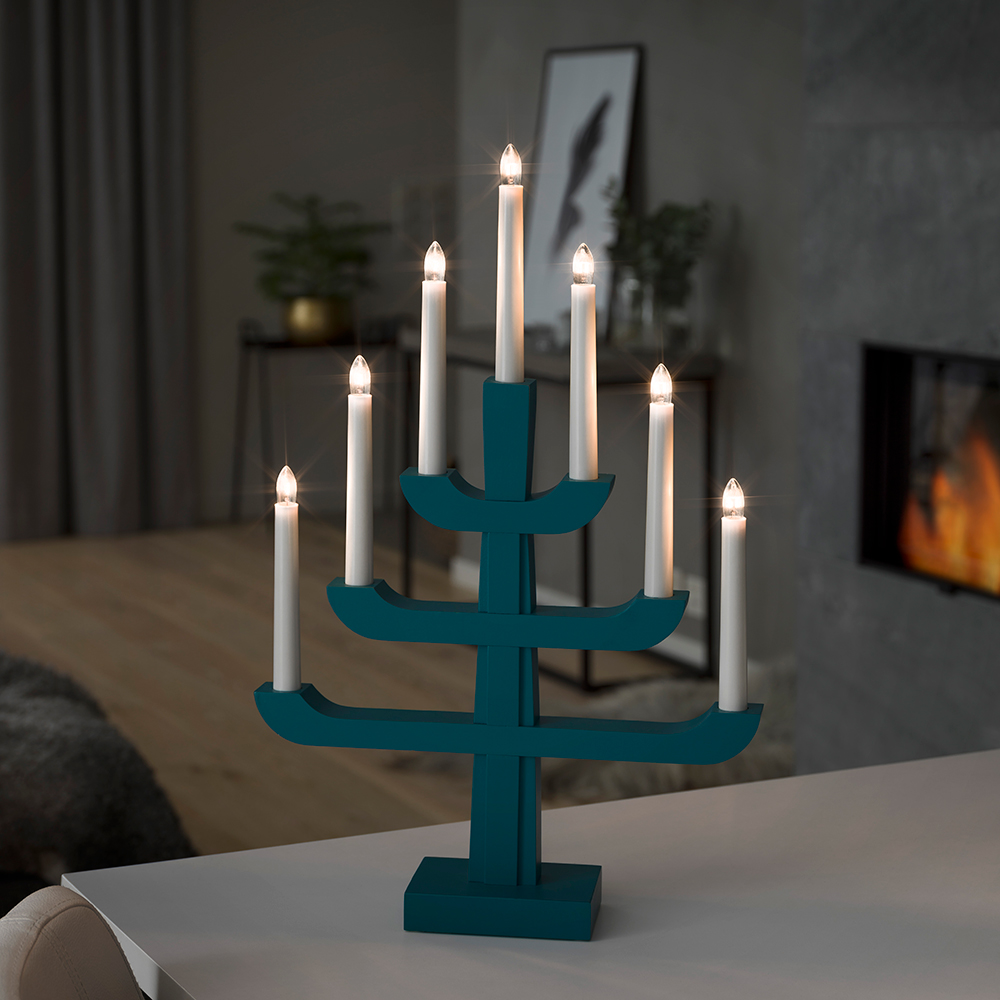 Adventstake Gnosjö Konstsmide 7L på Fot H50