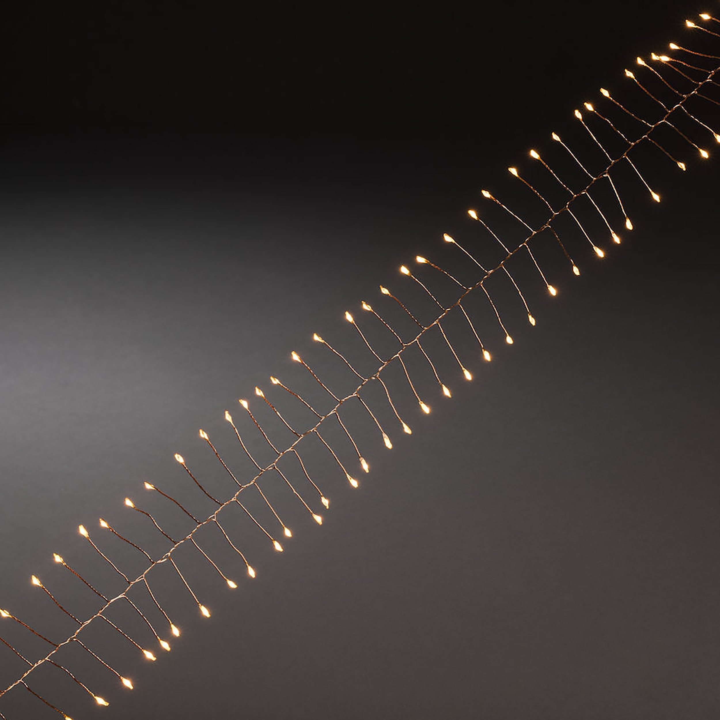Slinga microcluster amber LED Amber/Kobber
