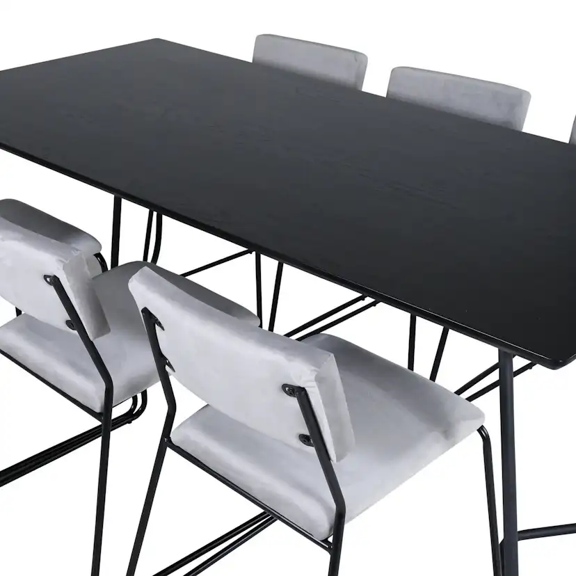 Spisegruppe Venture Home Annika Spisebord og Kungshamn Spisestol