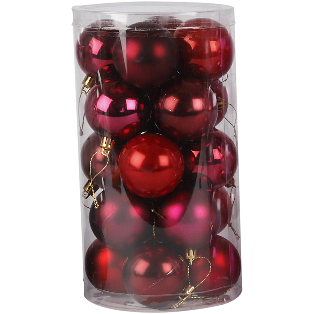 Juletrekuler Creativ Company D 6 cm 20 stk/1 Pk