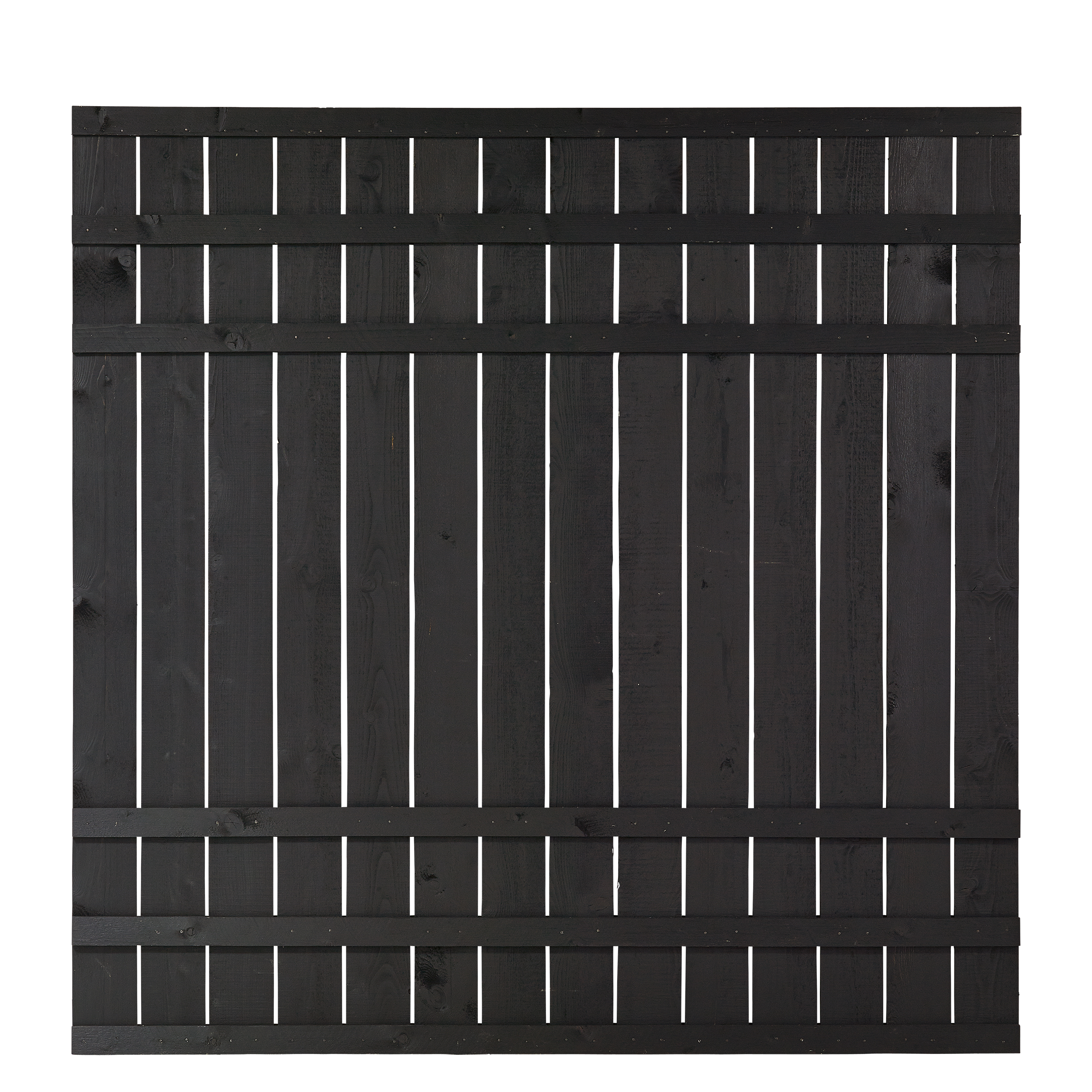 Levegg PLUS Rustik 180x180 cm Svart