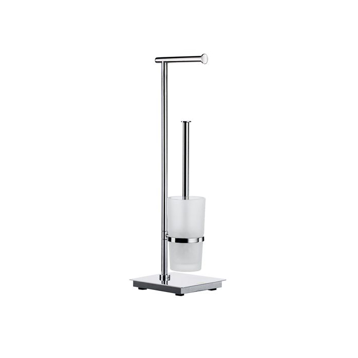 Toalettpapirholder/Toalettbørste Smedbo FK603 Rustfri