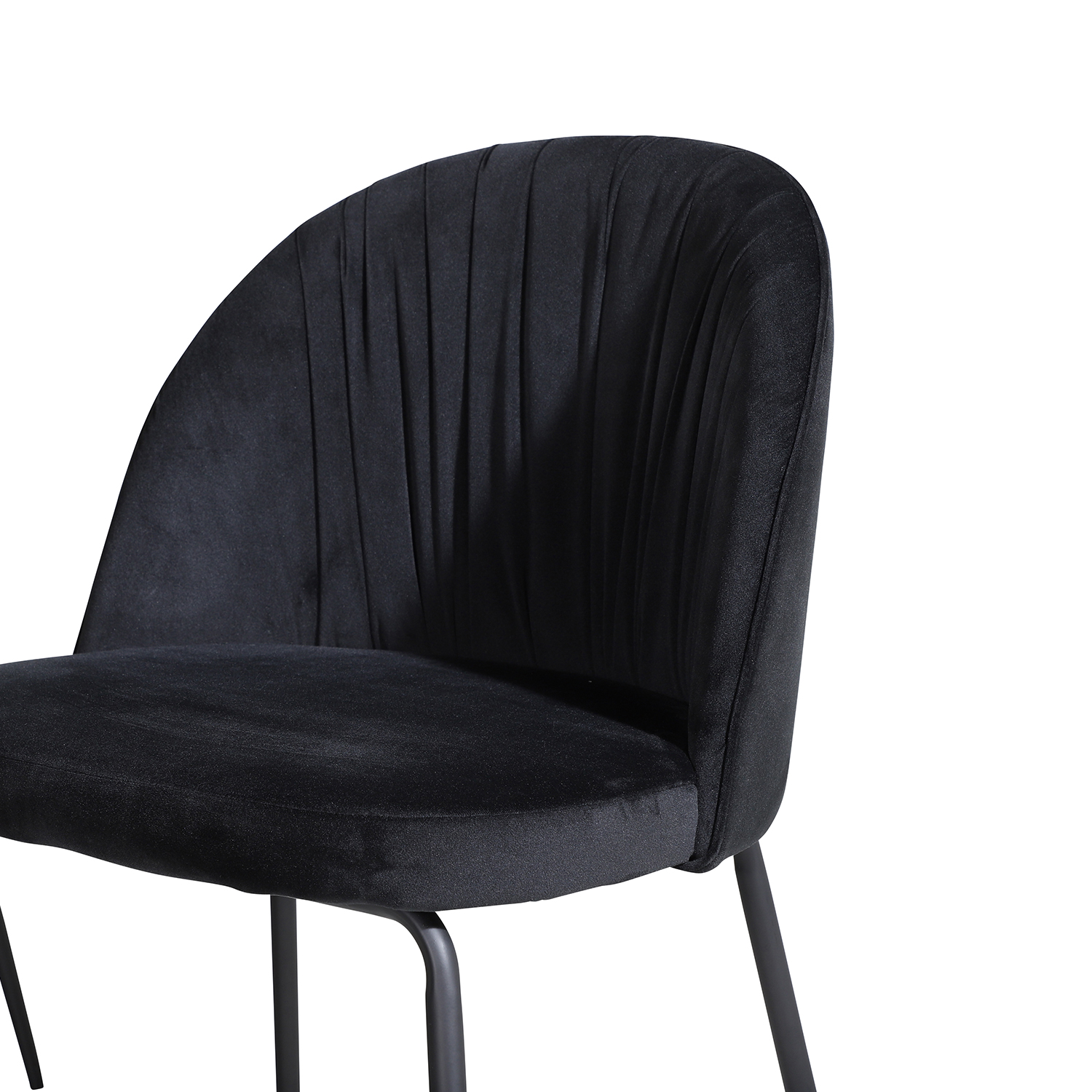 Spisegruppe Venture Home Ina med 4 Wrigley Stoler Fløyel