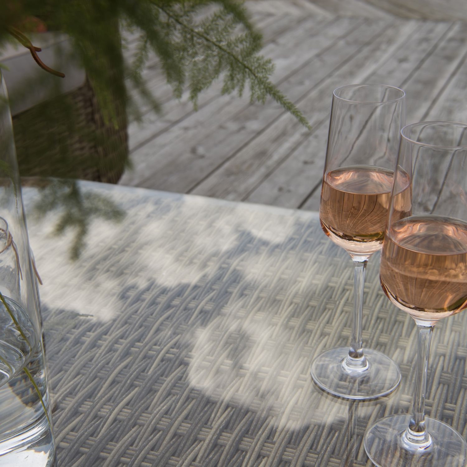 Hagebord Hillerstorp Monte Carlo 110x70 cm Utendørs