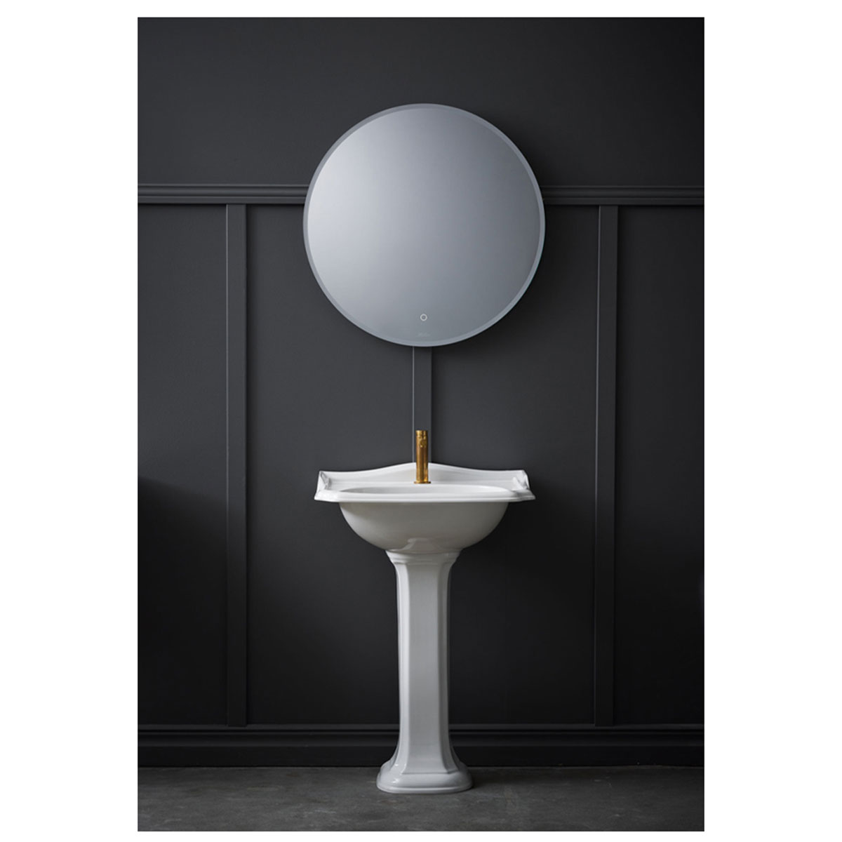 Badrumsspegel Miller Badrum Ambient Touch Classic Rund