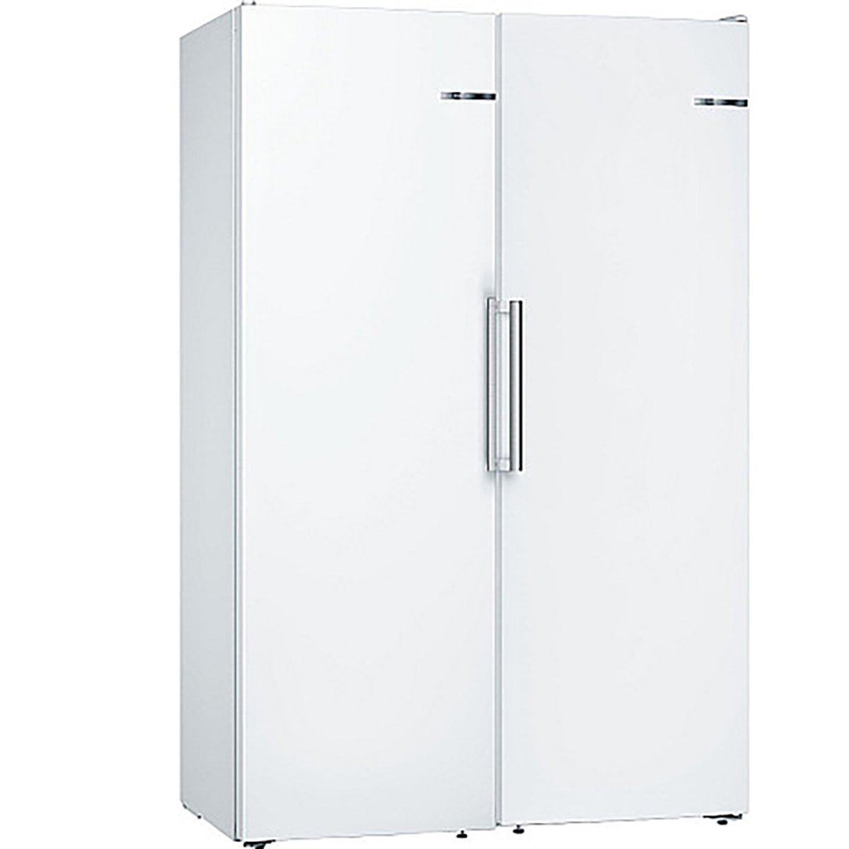 Kjøl/Frys Bosch KSV36FWDP-GSN36CWEP Serie 4 Hvit Frittstående