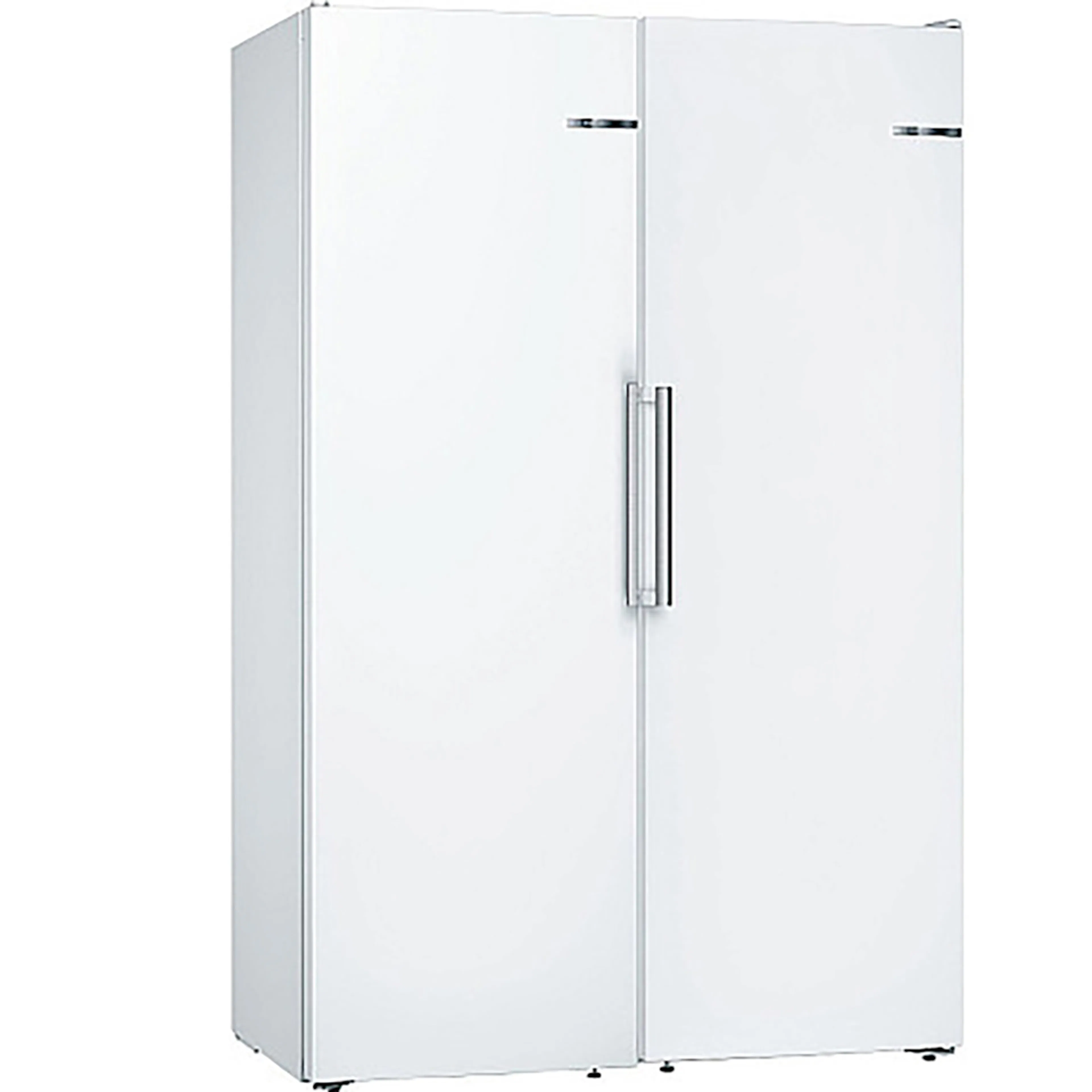 Kjøl/Frys Bosch KSV36FWDP-GSN36CWEP Serie 4 Hvit Frittstående