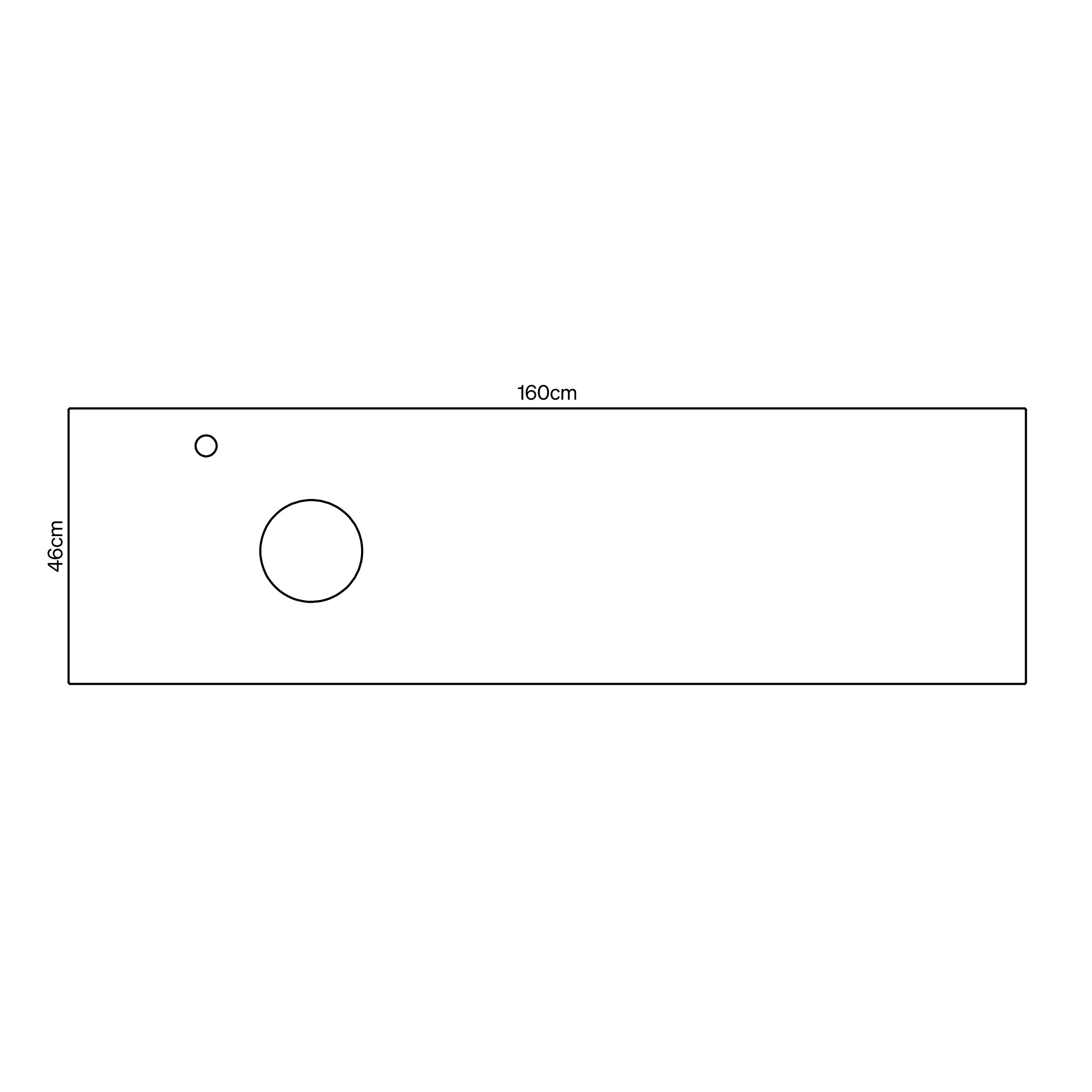 Bänkskiva Svedbergs Epos Danae | badrum - badrumsmobler - tillbehor-badrumsmobler | KakelKungen