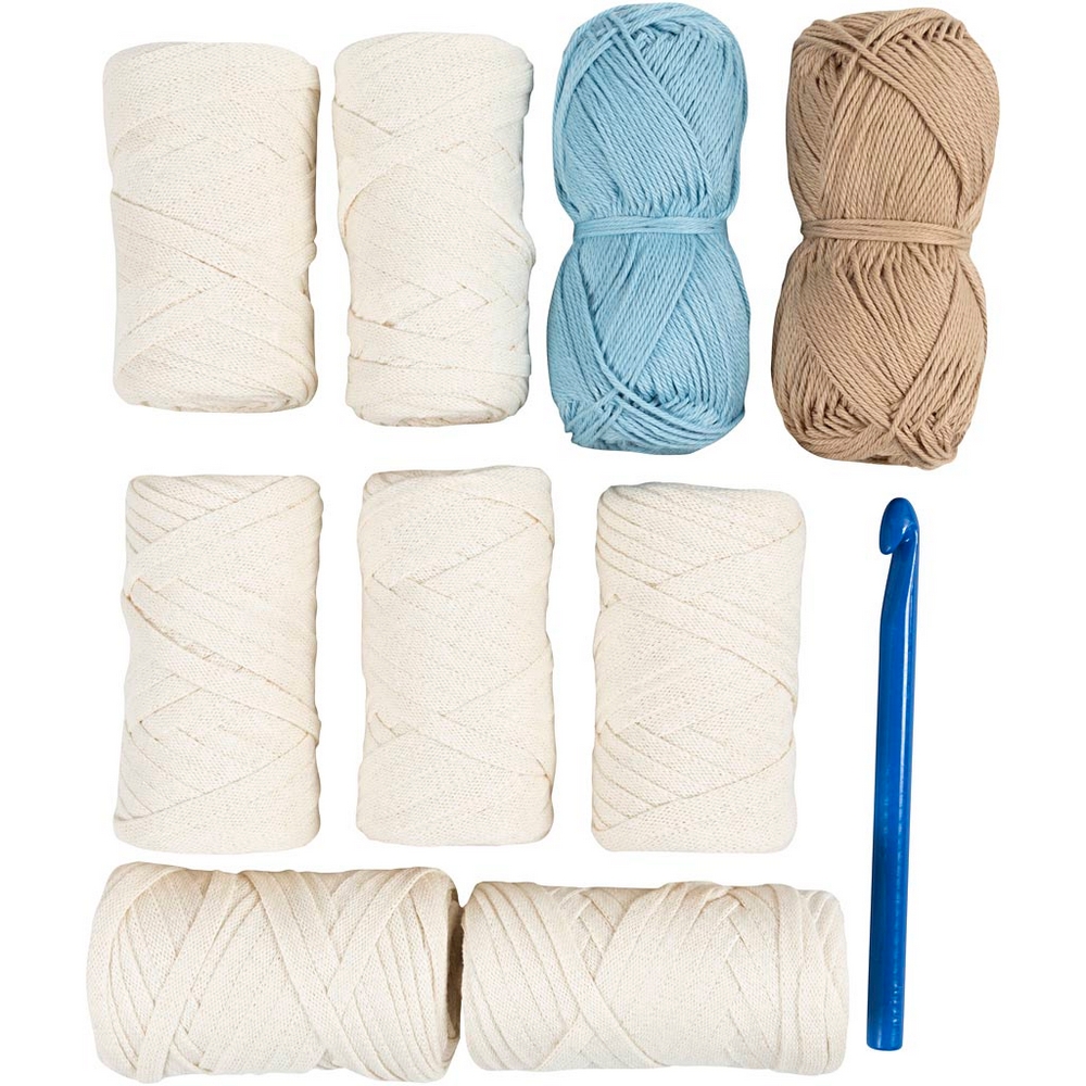 Hobbysett Creativ Company DIY Kit Bordbrikke Hekling
