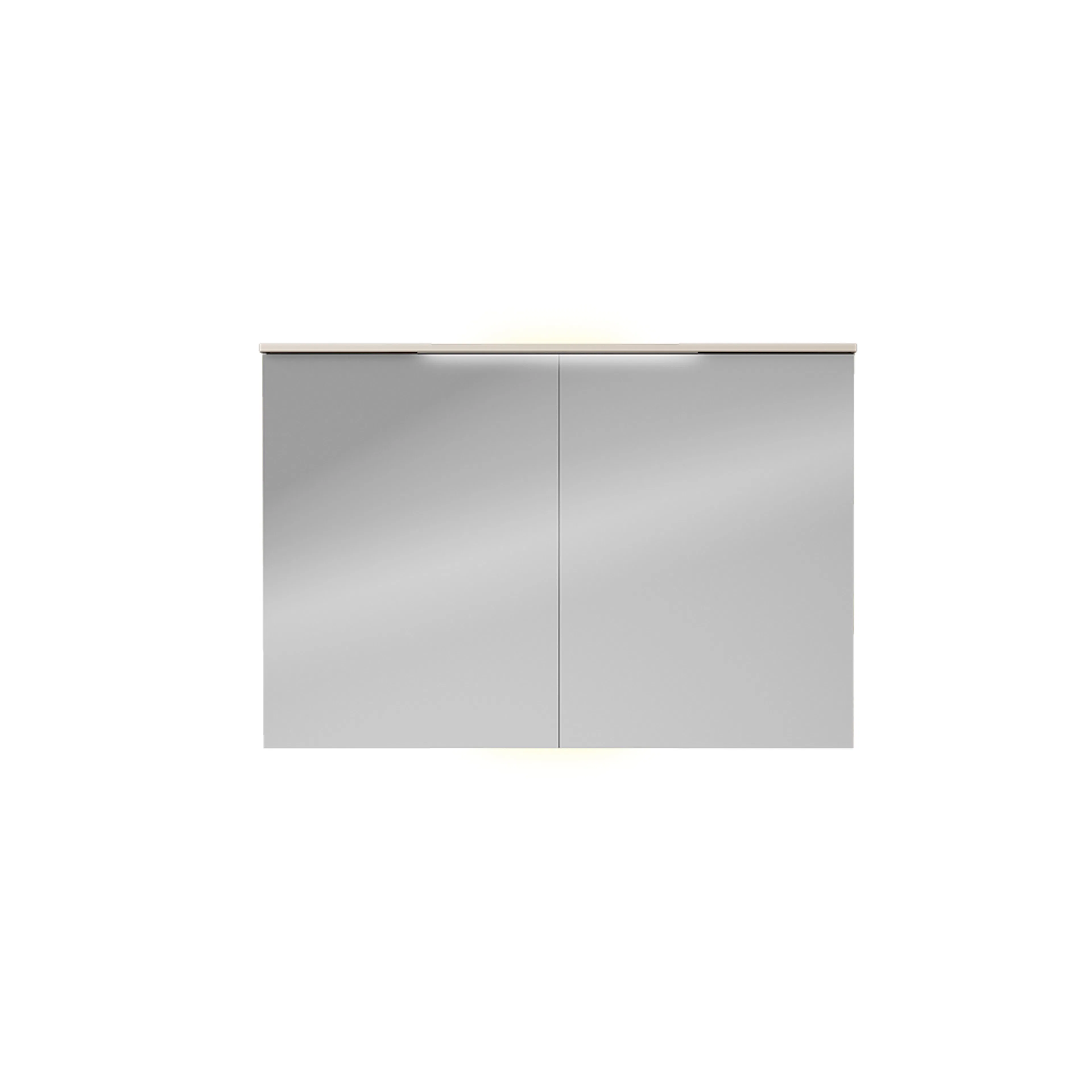 Speilskap FOSSBAD B120 D12 med Lystopp 60 + 60