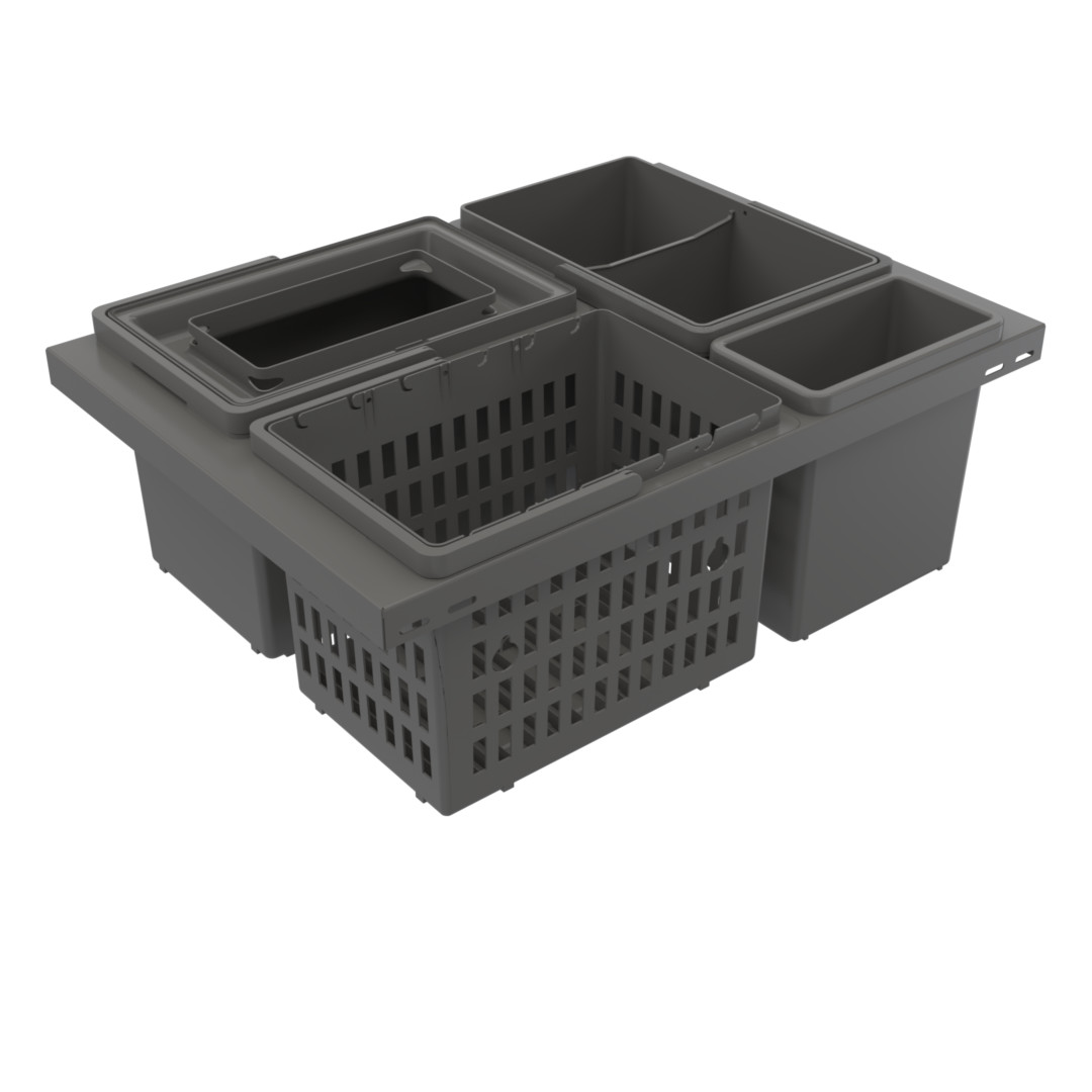 Kildesortering Beslag Design Cube Basic Low Eco