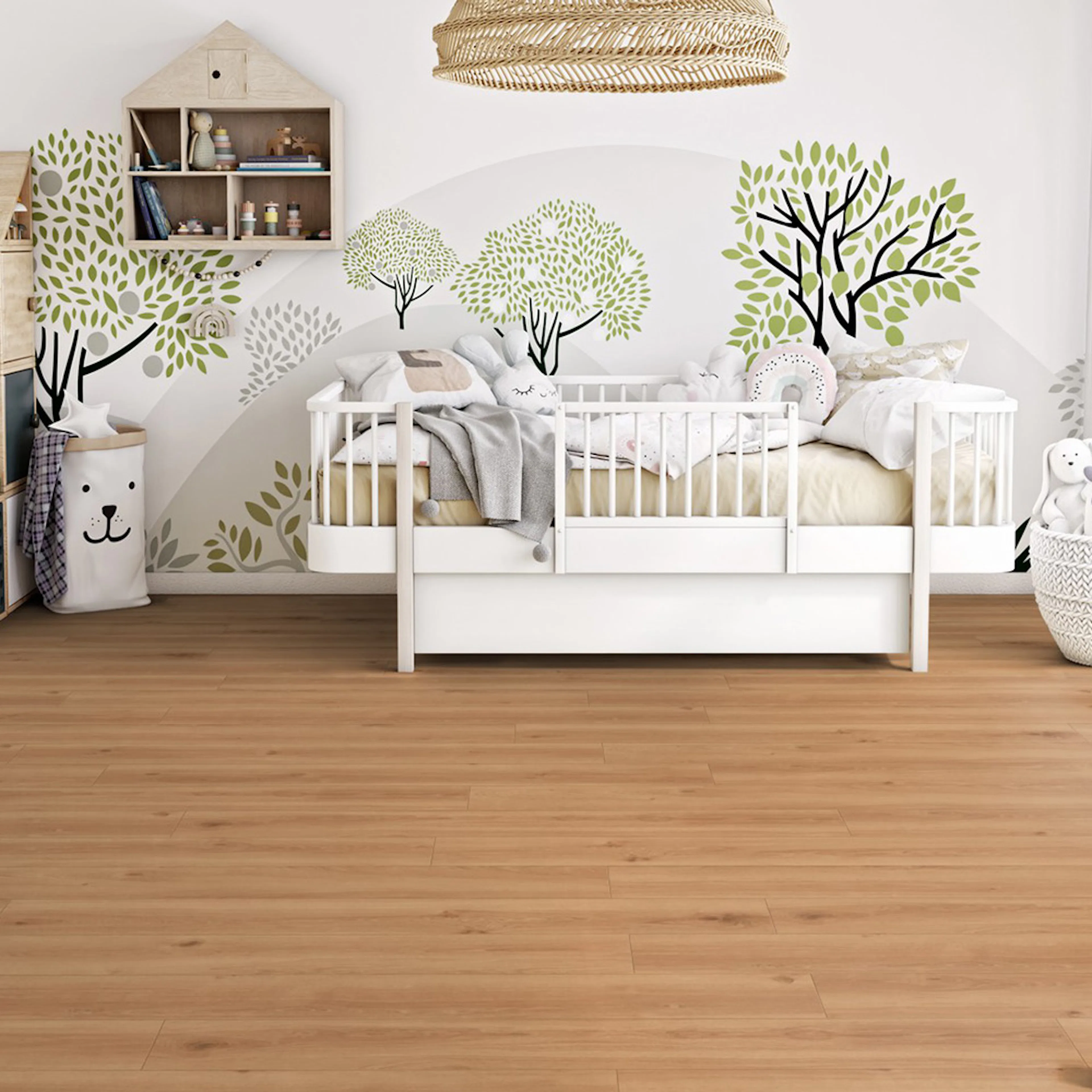 Laminatgulv Tarkett Soundlogic Brook Oak Nature
