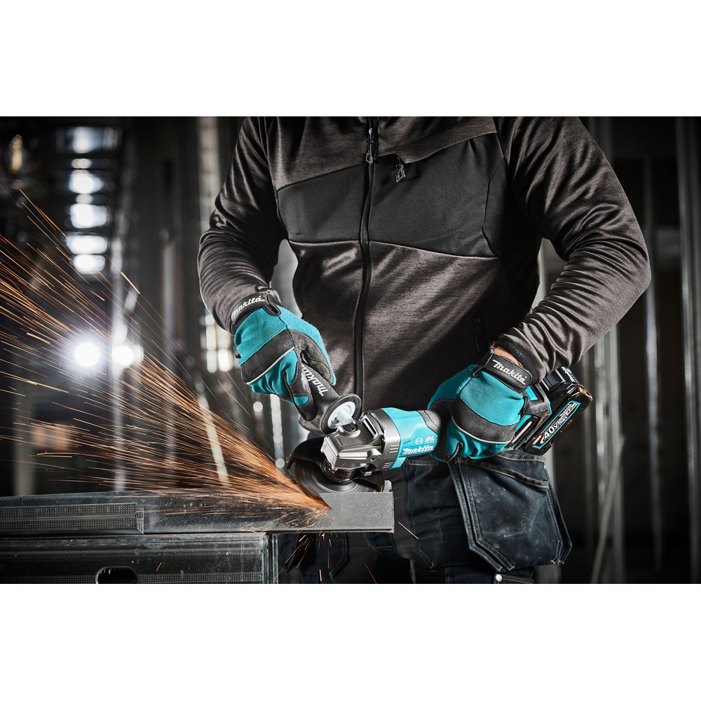 Vinkelsliper Makita GA013GZ 40V XGT Ø125 mm uten Batteri og Lader