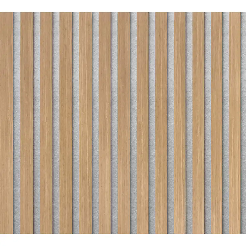 Akustikkpanel Arkiio AcuLife Light Oak grey polyester 18x520x2400