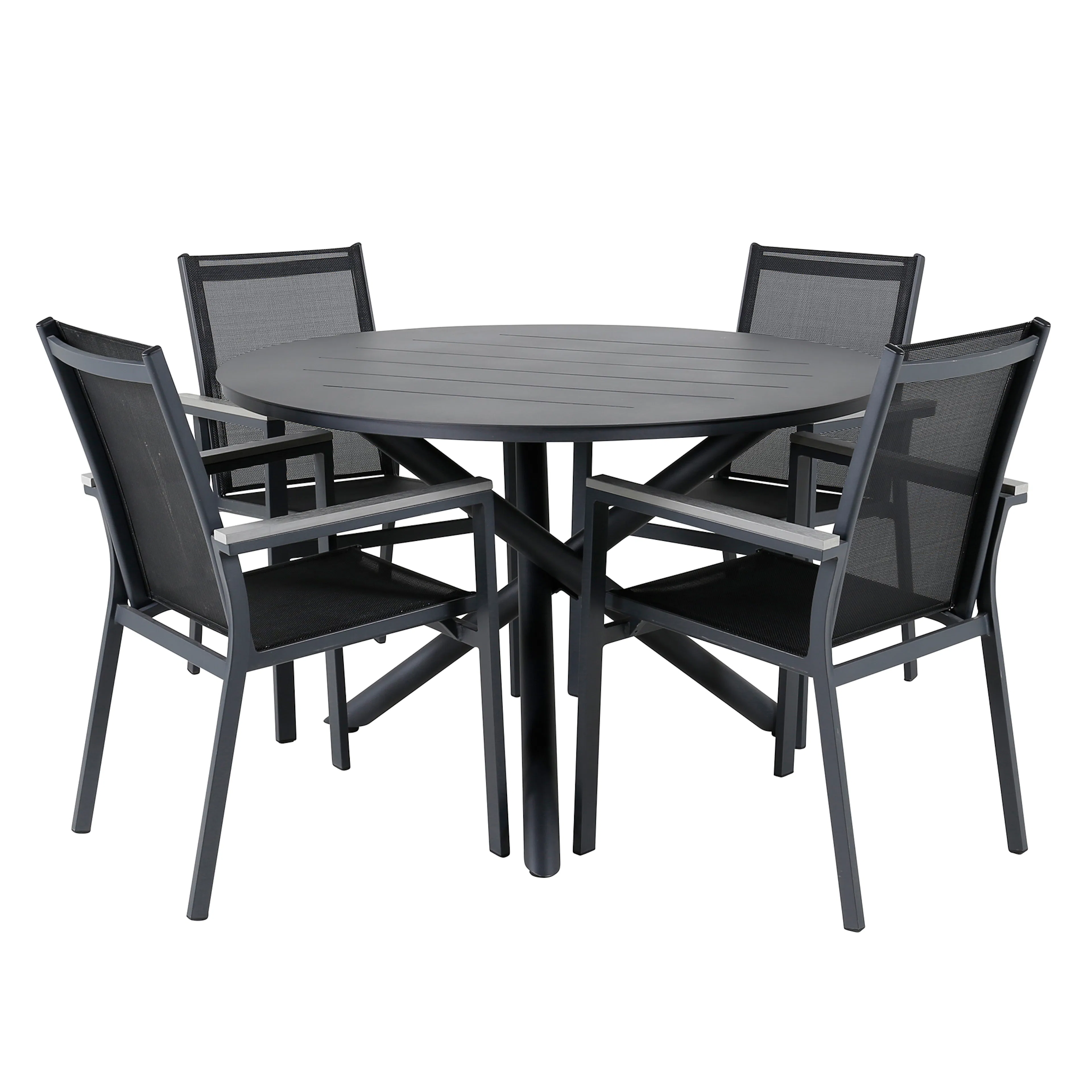 Spisegruppe Venture Home Ande med 4 Pussel Spisestoler