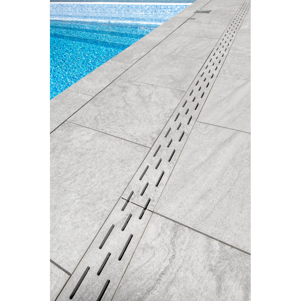 Klinker Bricmate Z66 Quartzit Grey 2cm 60x60 cm