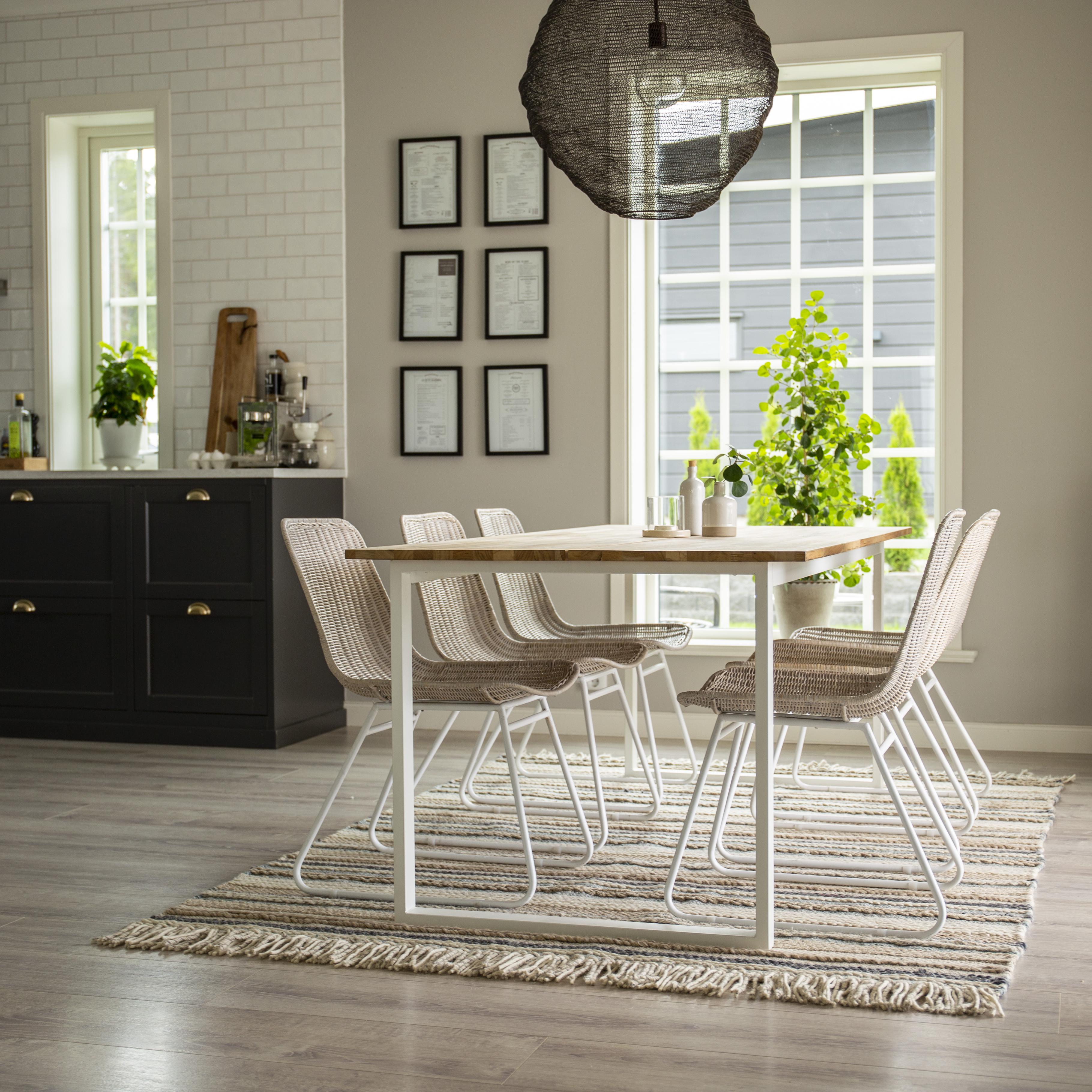 Spisegruppe Venture Home Cornelia med 6 Cornelia Stoler