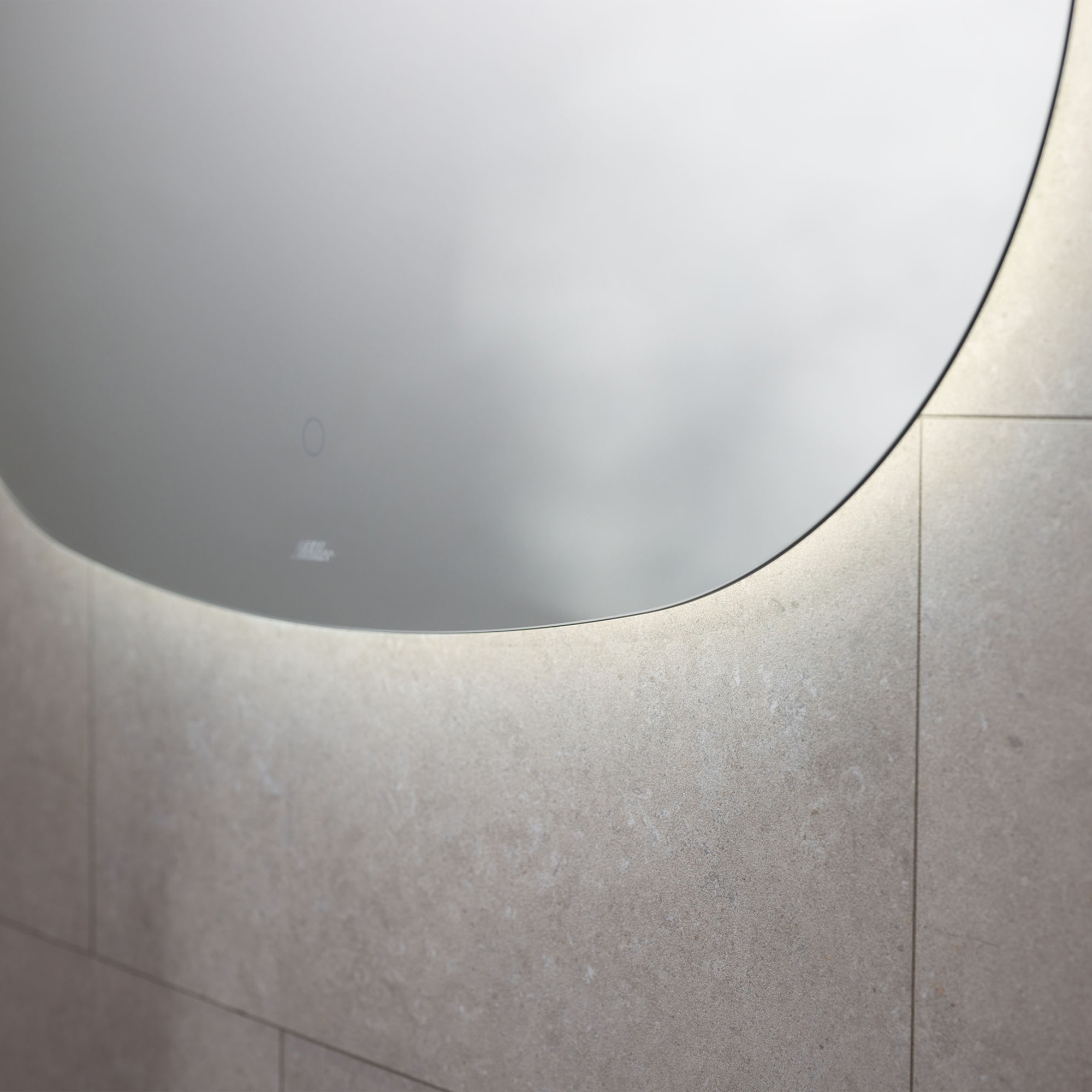 Spegel Miller Badrum Ambient Oval Touch