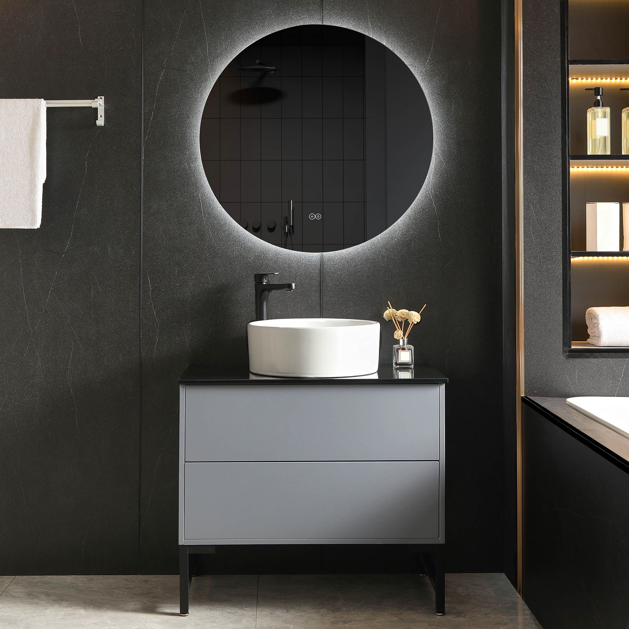 Baderomsmøbelpakke Lyfco Cavum